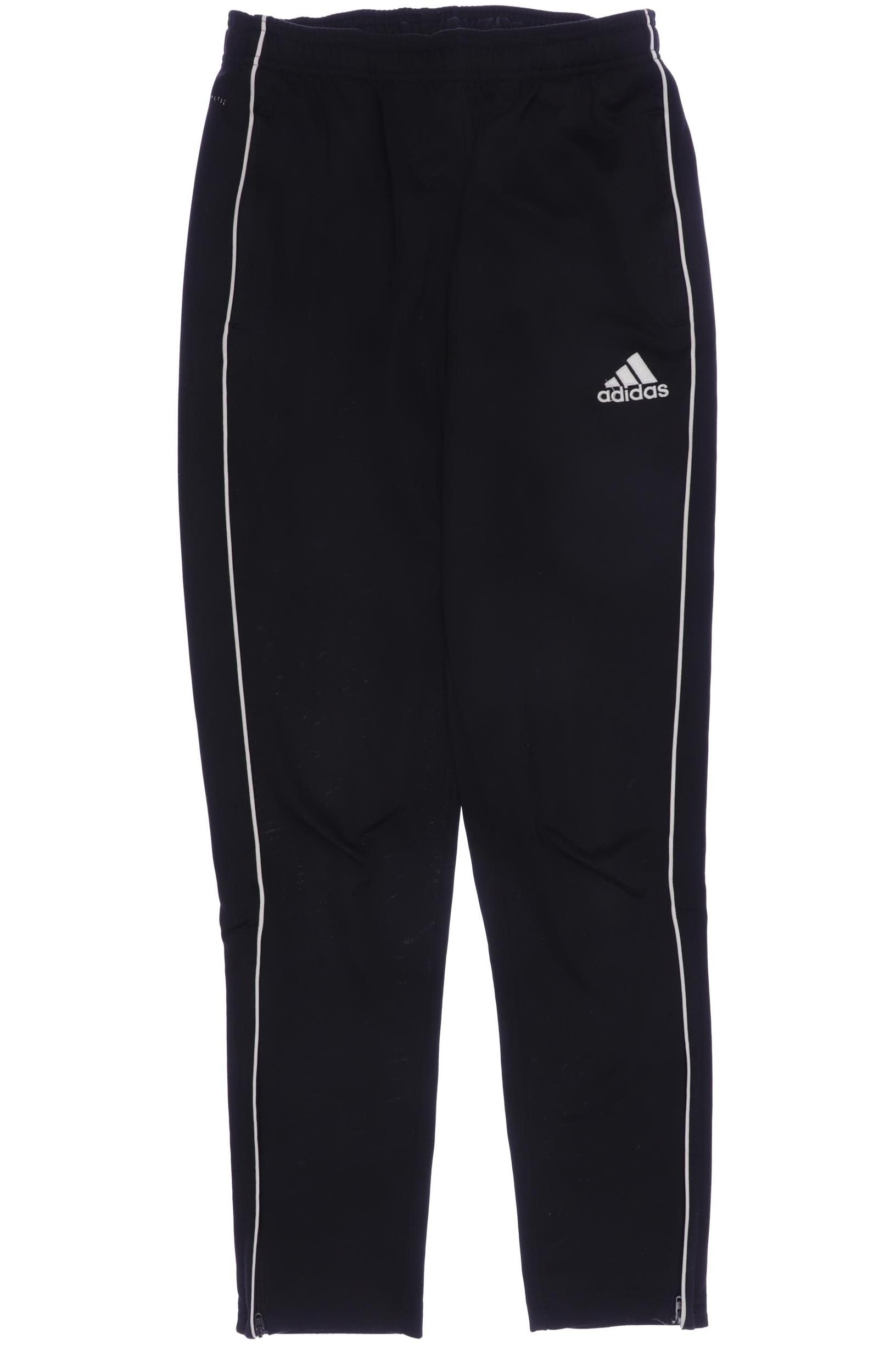 

adidas Herren Stoffhose, schwarz, Gr. 164