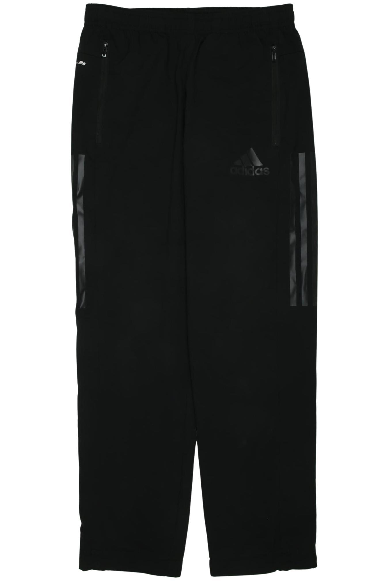 

adidas Herren Stoffhose, schwarz, Gr. 152