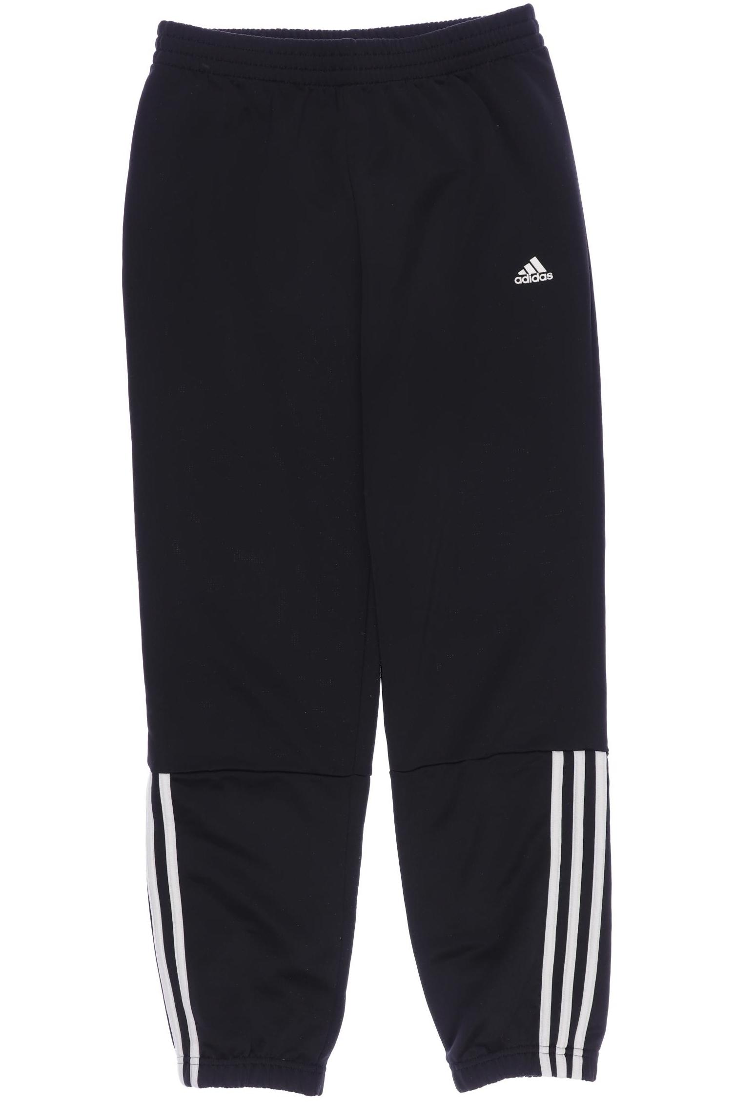 

adidas Herren Stoffhose, schwarz, Gr. 164