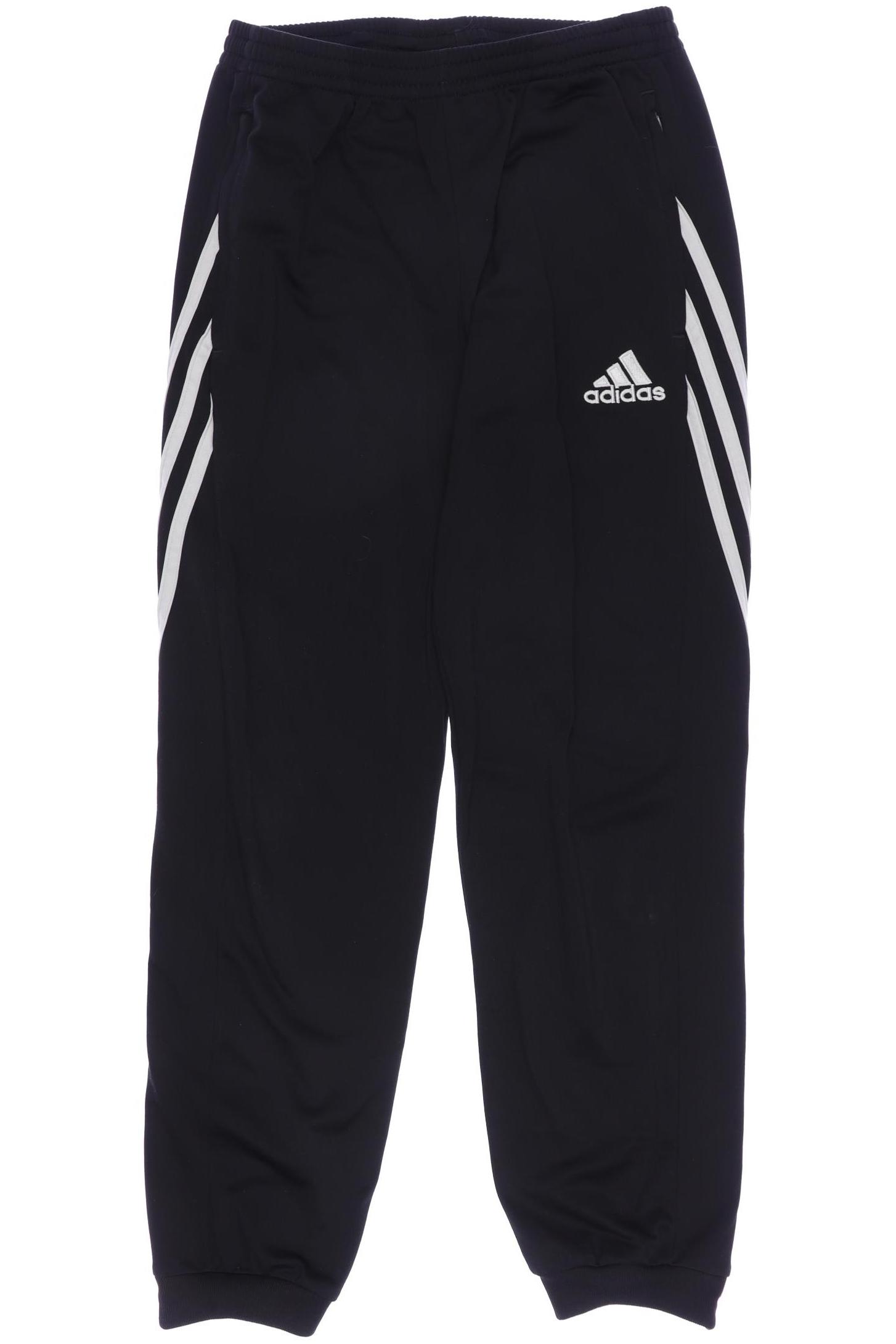 

adidas Jungen Stoffhose, schwarz