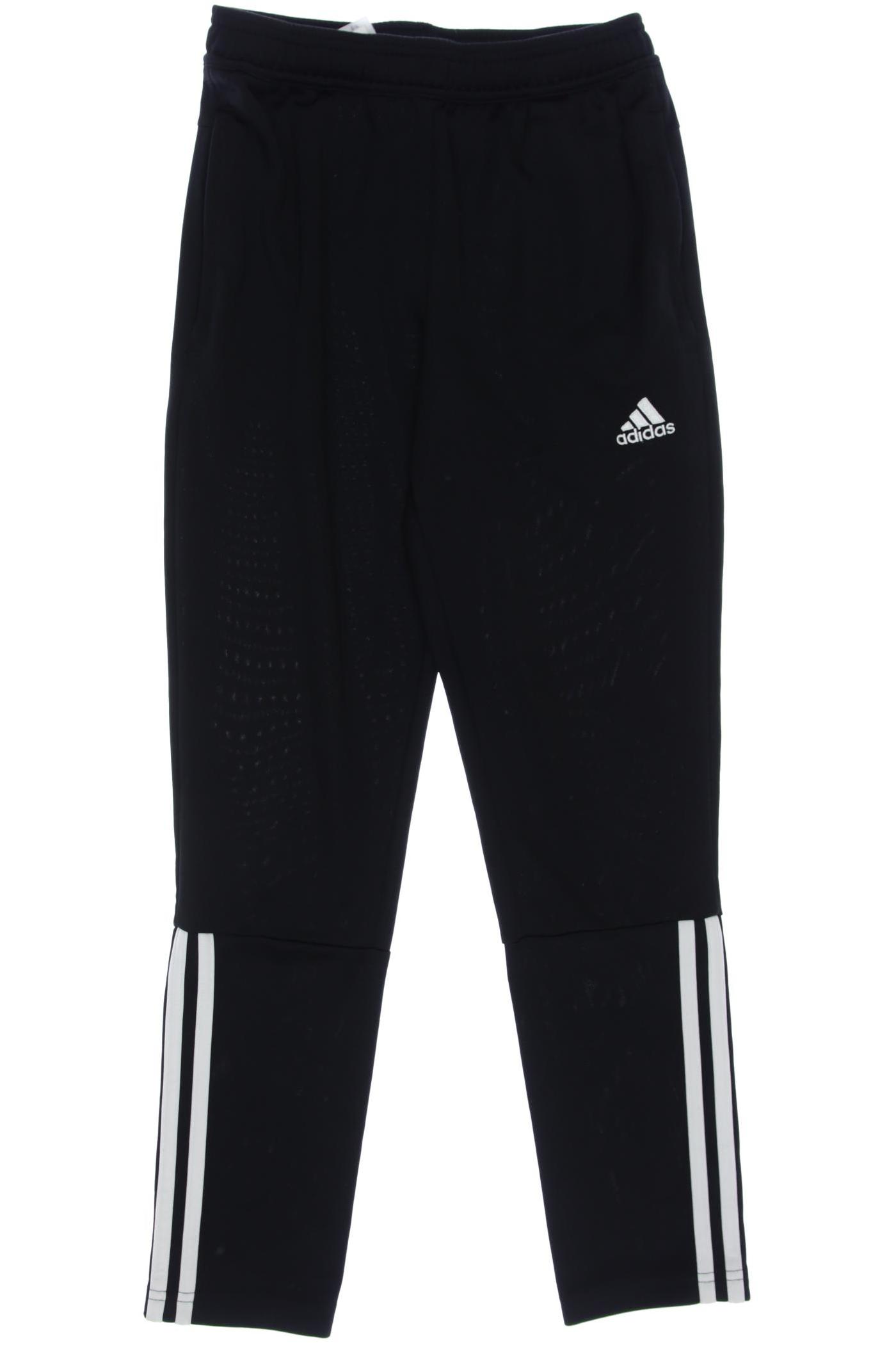 

adidas Herren Stoffhose, schwarz, Gr. 152