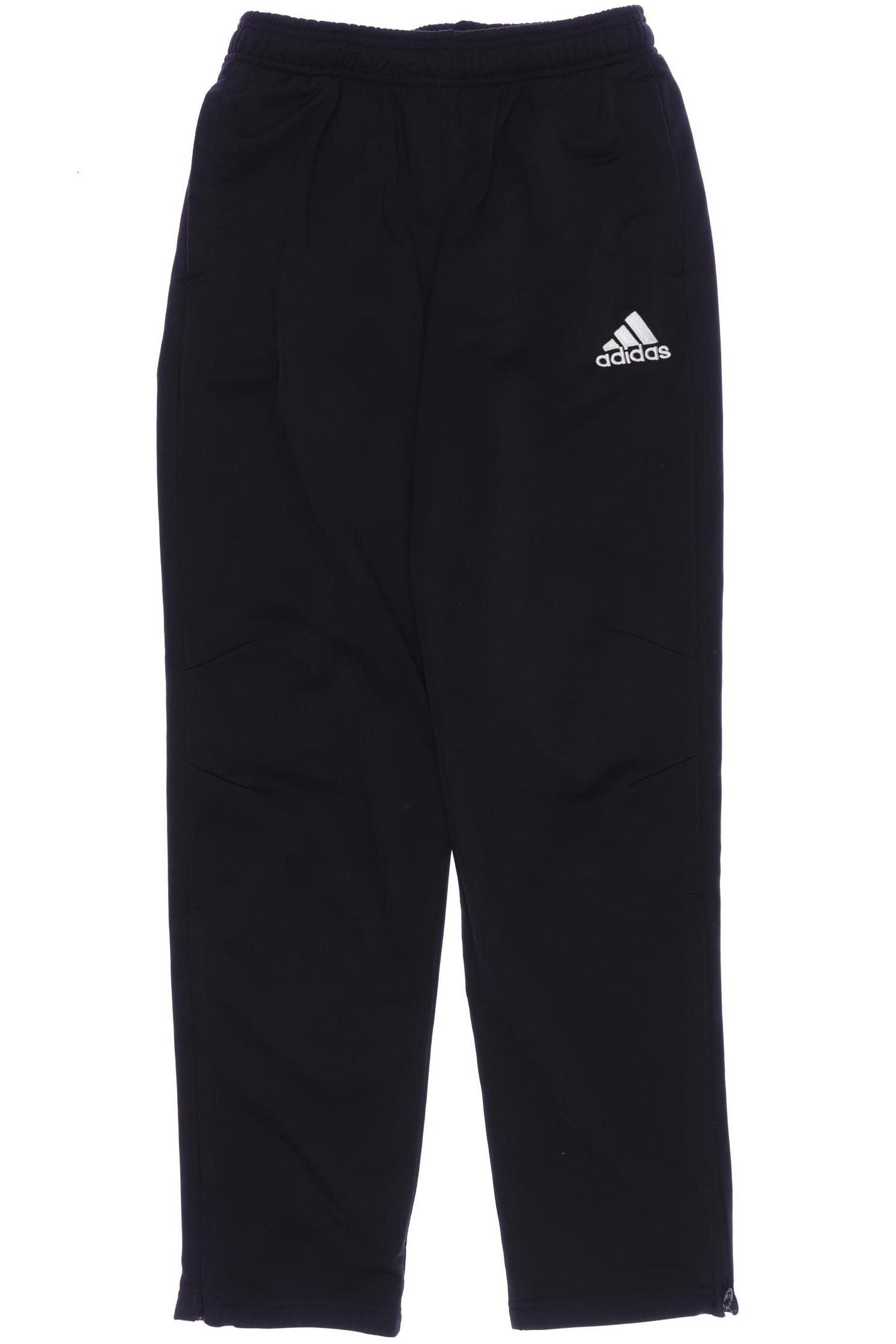 

adidas Herren Stoffhose, schwarz, Gr. 164