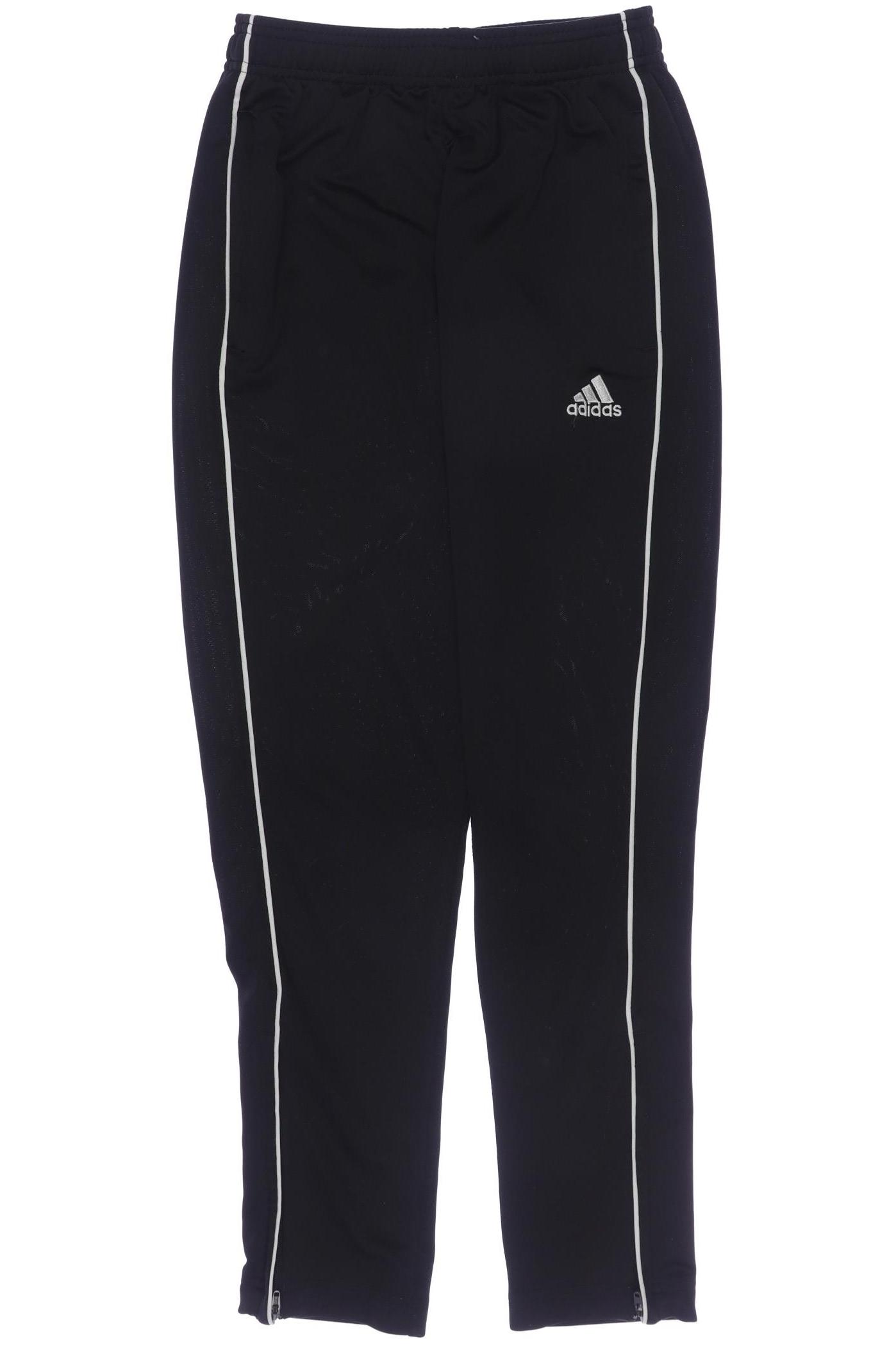 

adidas Herren Stoffhose, schwarz, Gr. 152