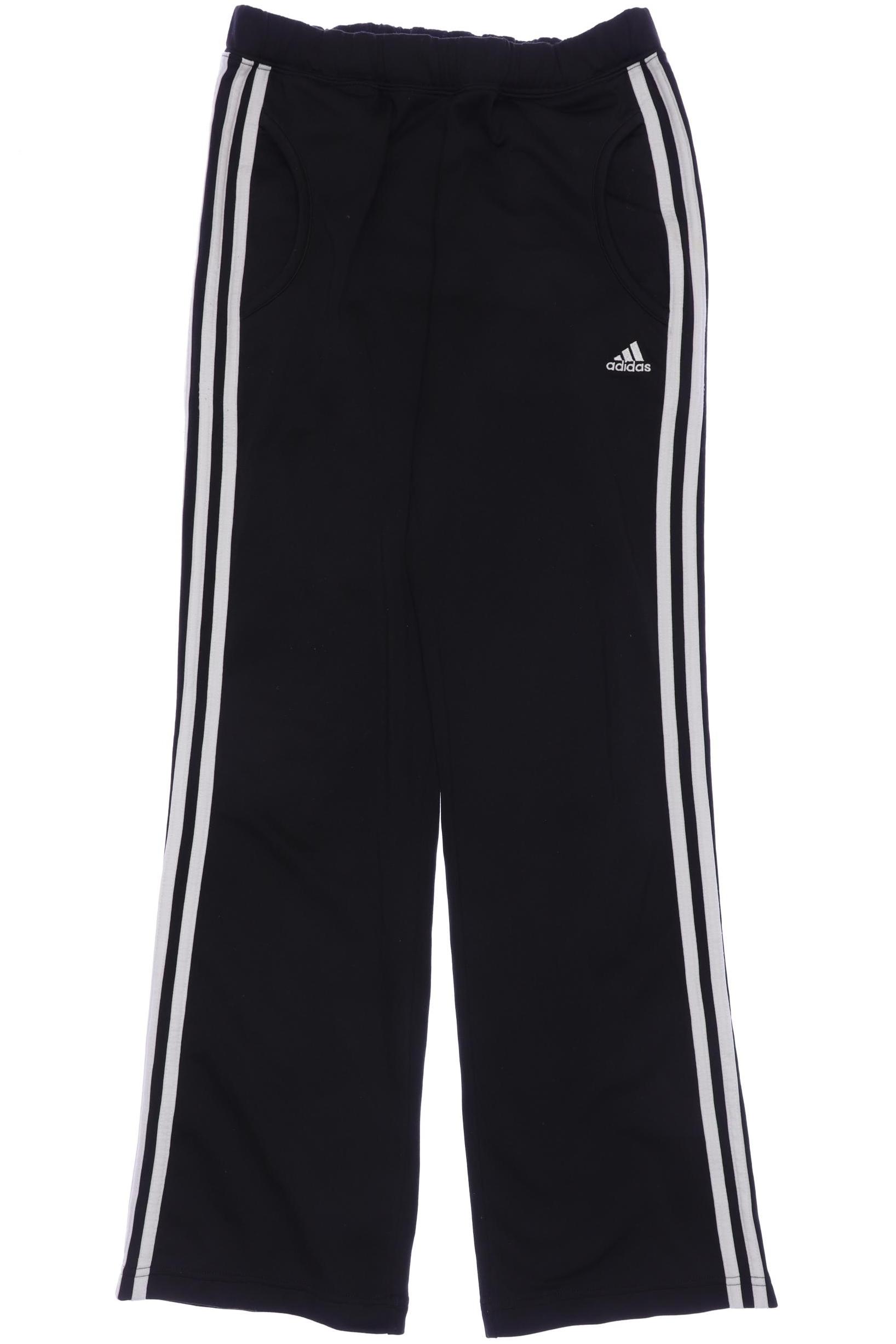 

adidas Herren Stoffhose, schwarz, Gr. 164