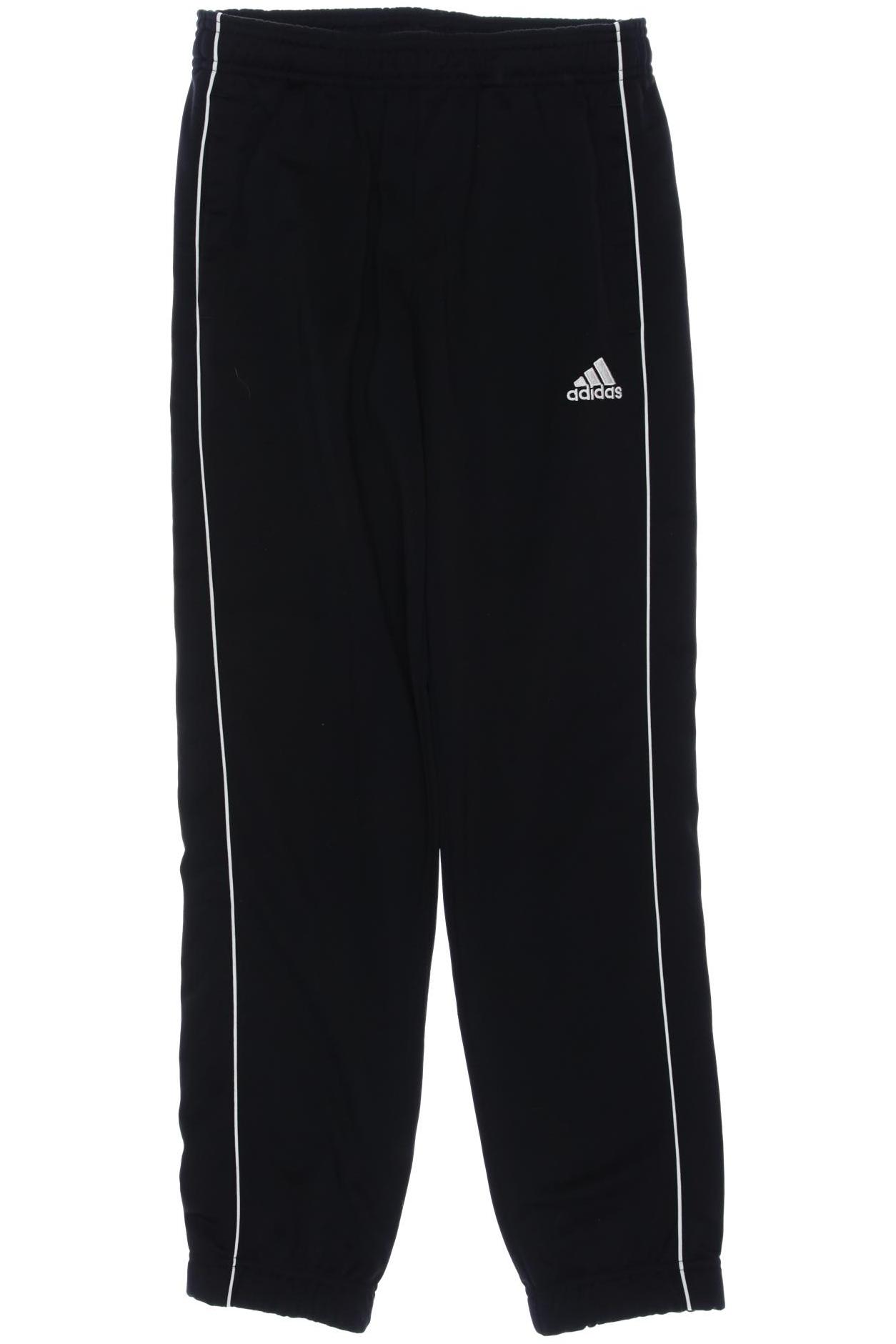 

adidas Herren Stoffhose, schwarz, Gr. 152