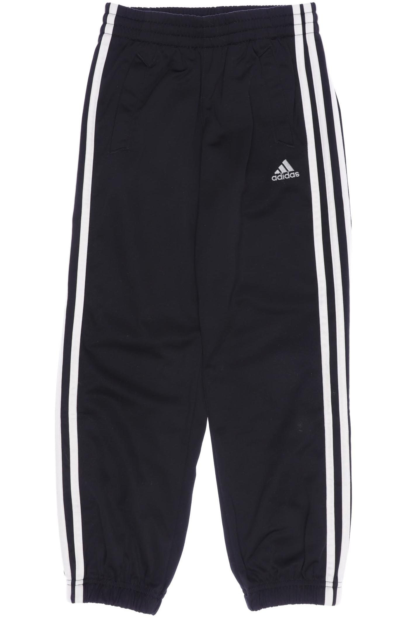 

adidas Herren Stoffhose, schwarz, Gr. 134