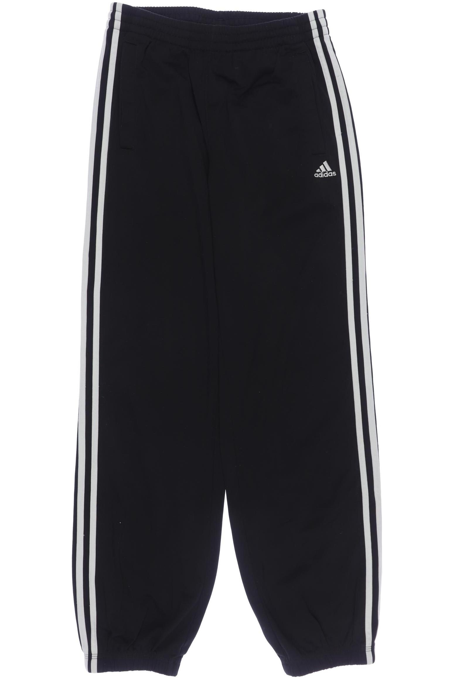 

adidas Herren Stoffhose, schwarz, Gr. 164