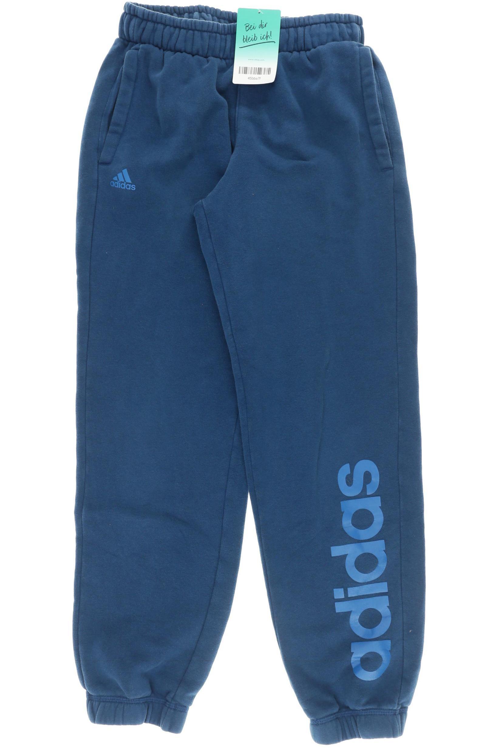 

adidas Jungen Stoffhose, blau, Gr. 152