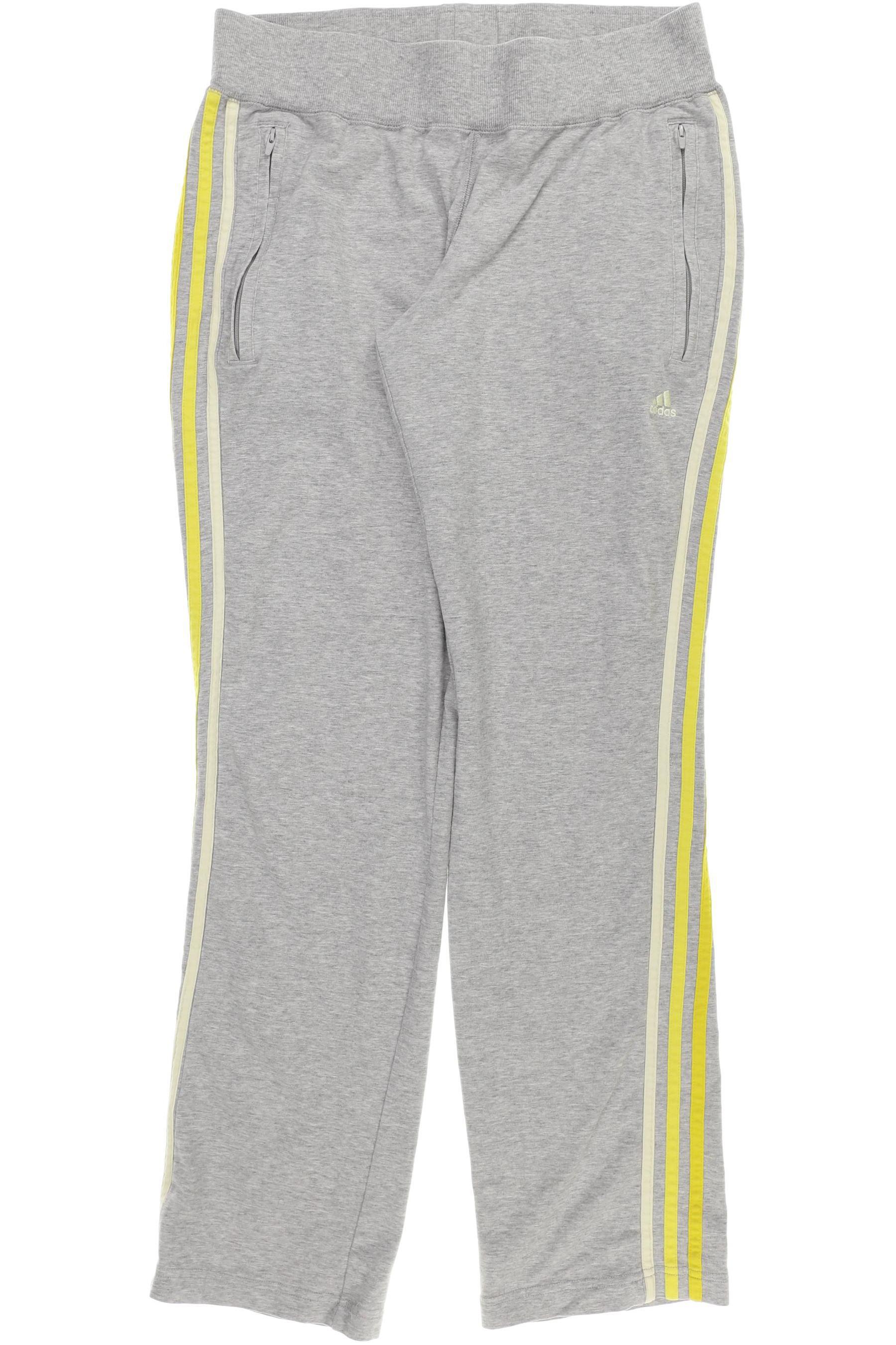 

adidas Jungen Stoffhose, grau, Gr.