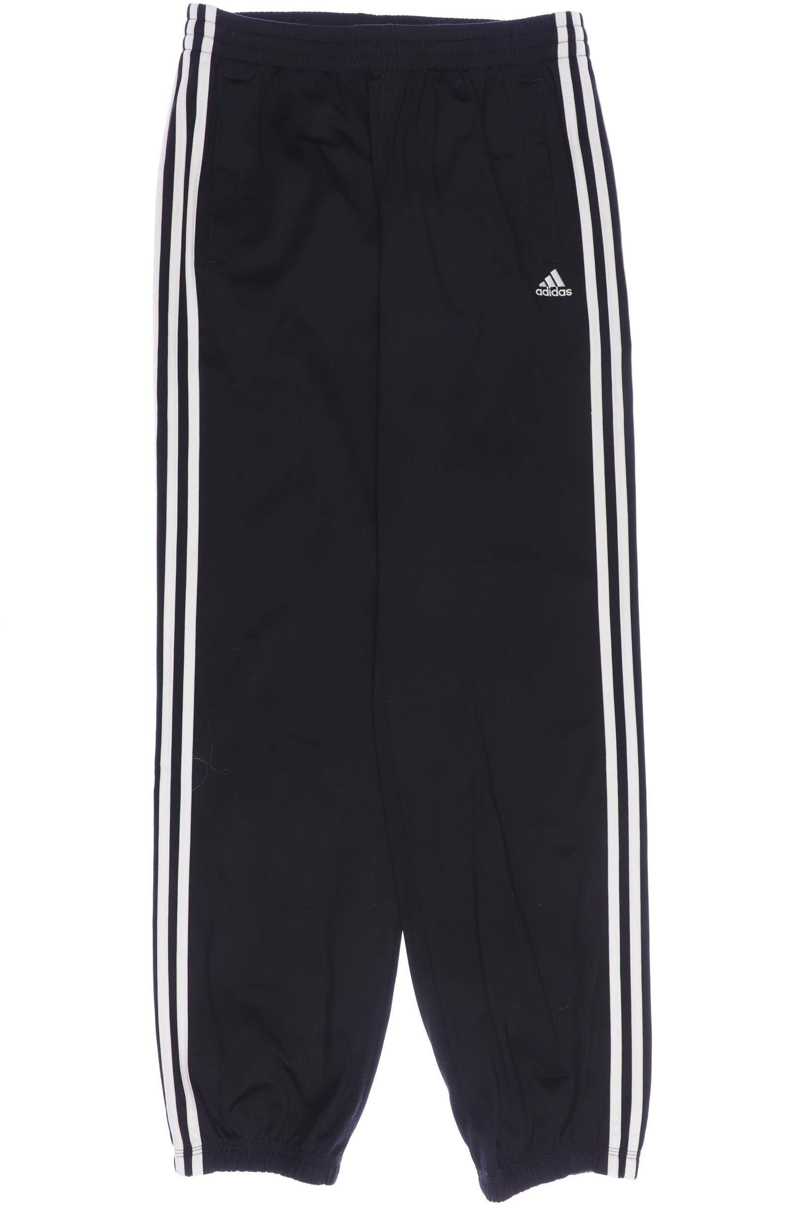

adidas Herren Stoffhose, schwarz, Gr. 176