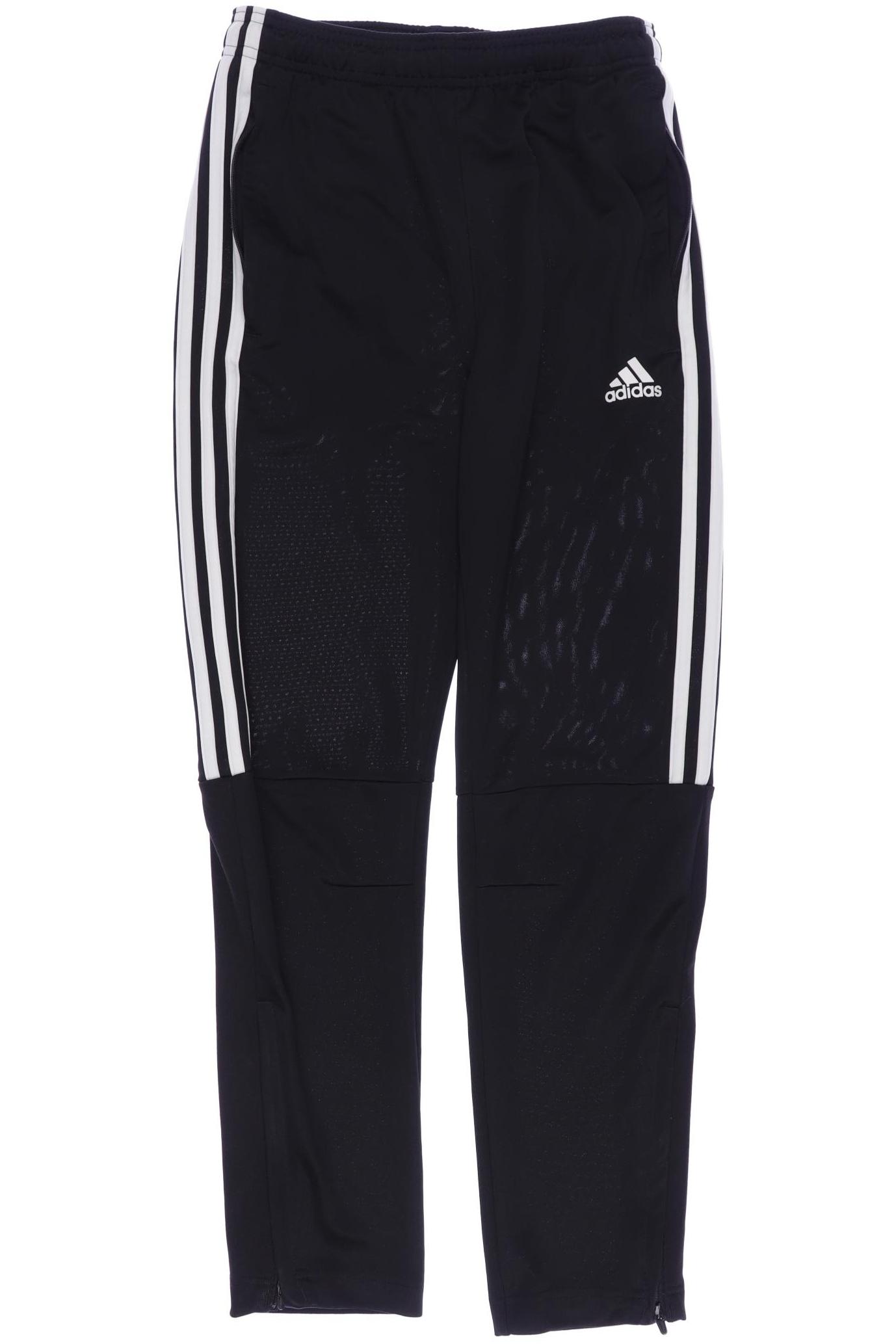 

adidas Herren Stoffhose, schwarz, Gr. 152