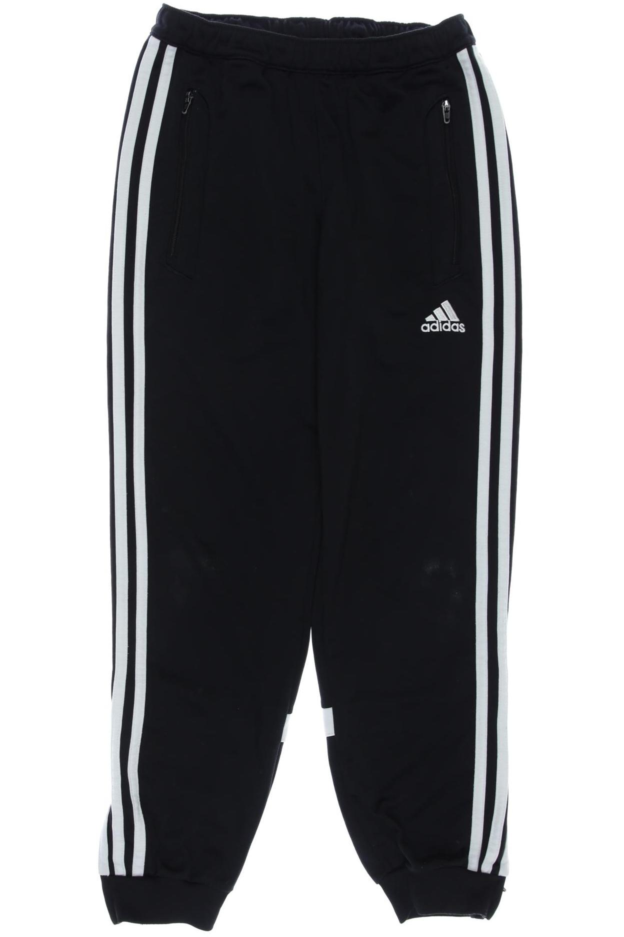 

adidas Herren Stoffhose, schwarz, Gr. 140