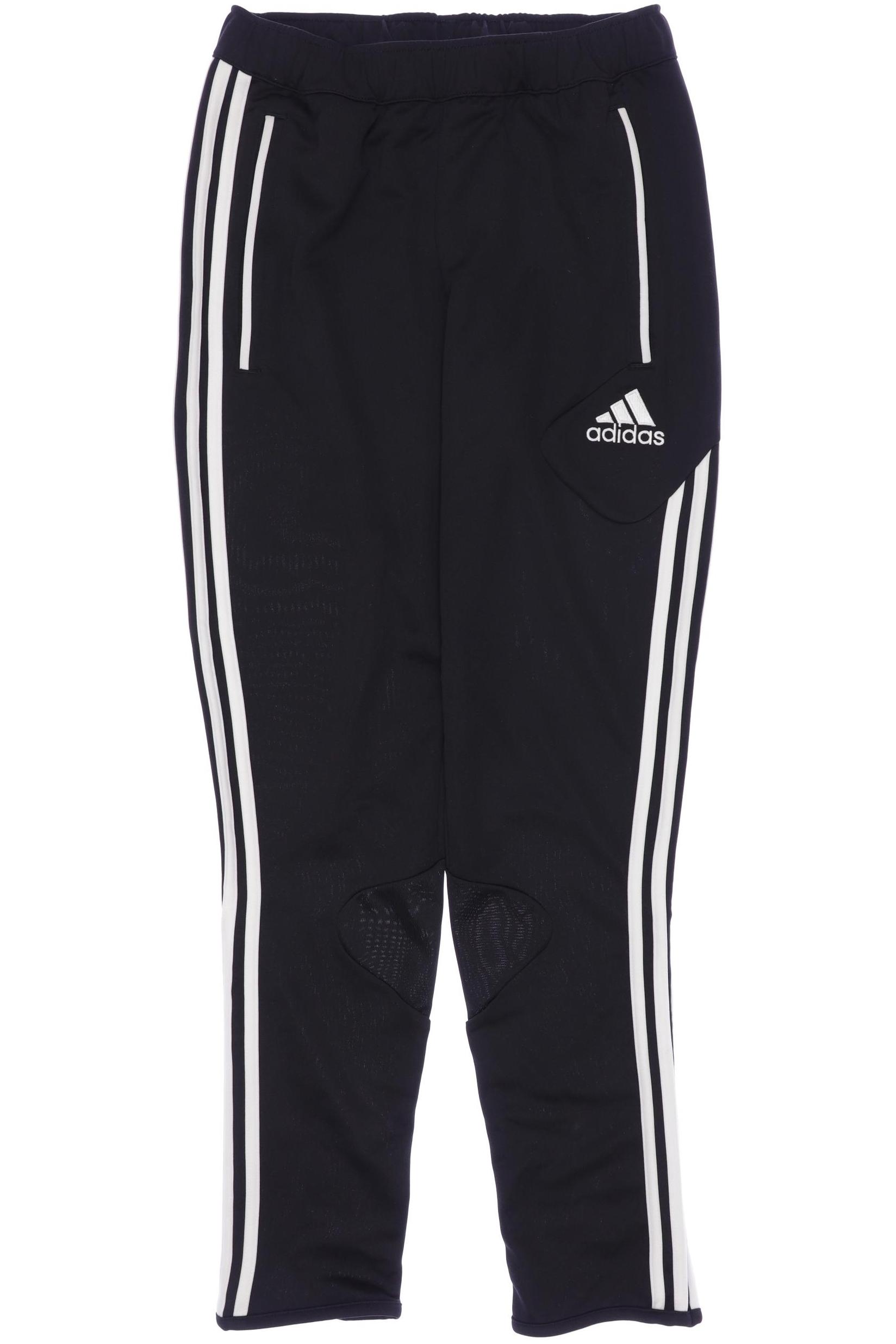 

adidas Herren Stoffhose, schwarz, Gr. 164