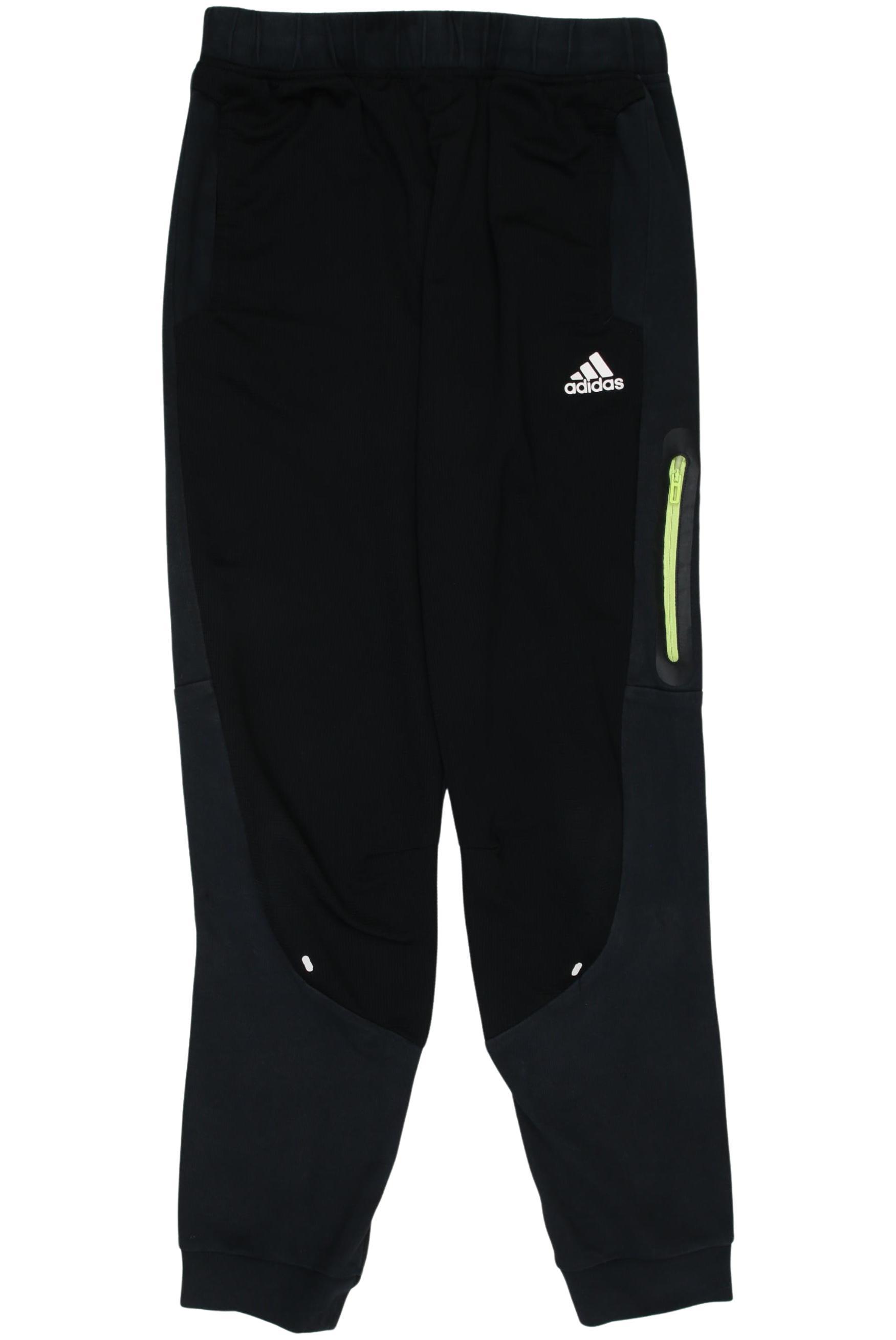 

adidas Herren Stoffhose, schwarz, Gr. 164