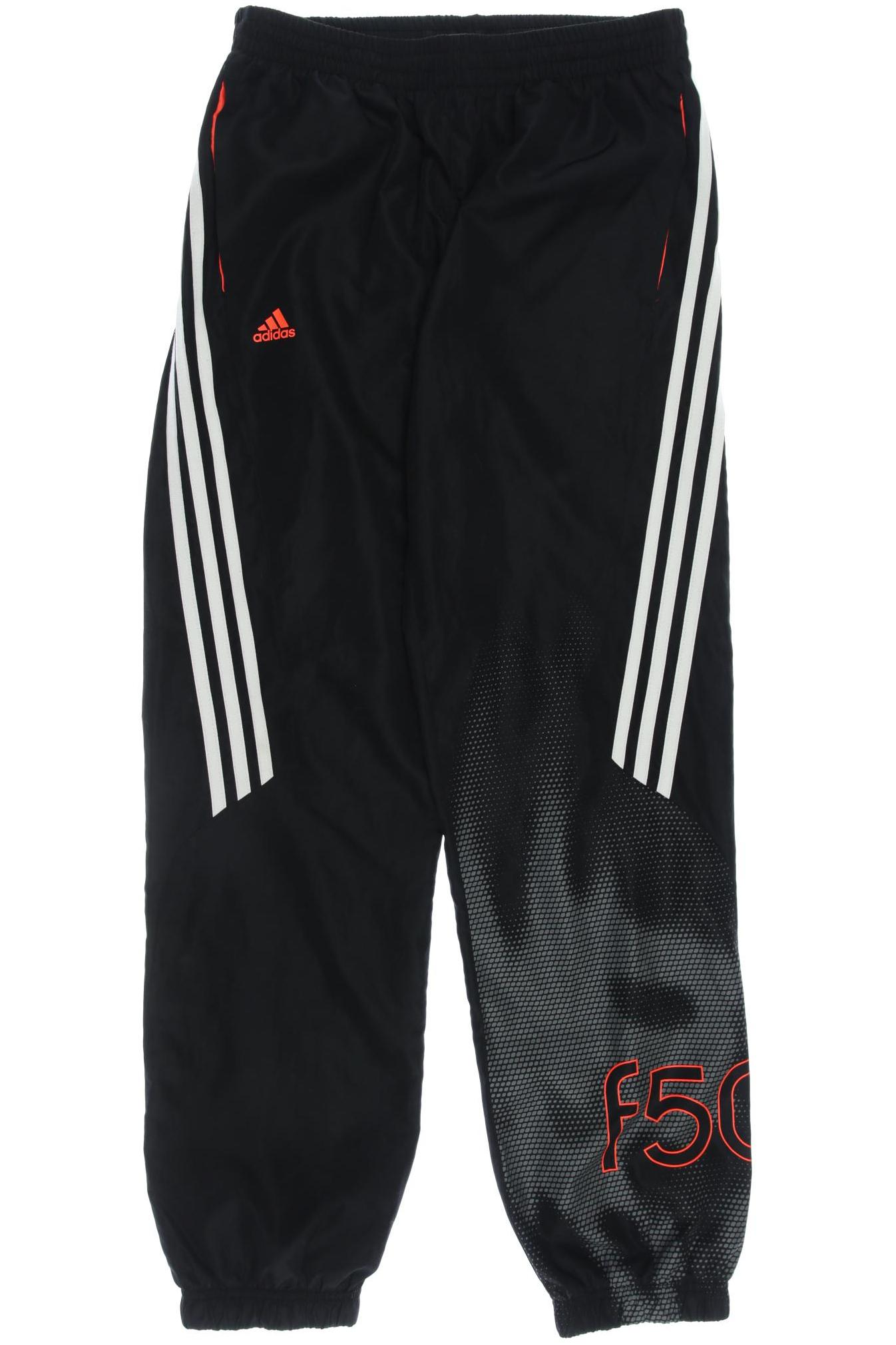 

adidas Herren Stoffhose, schwarz, Gr. 164