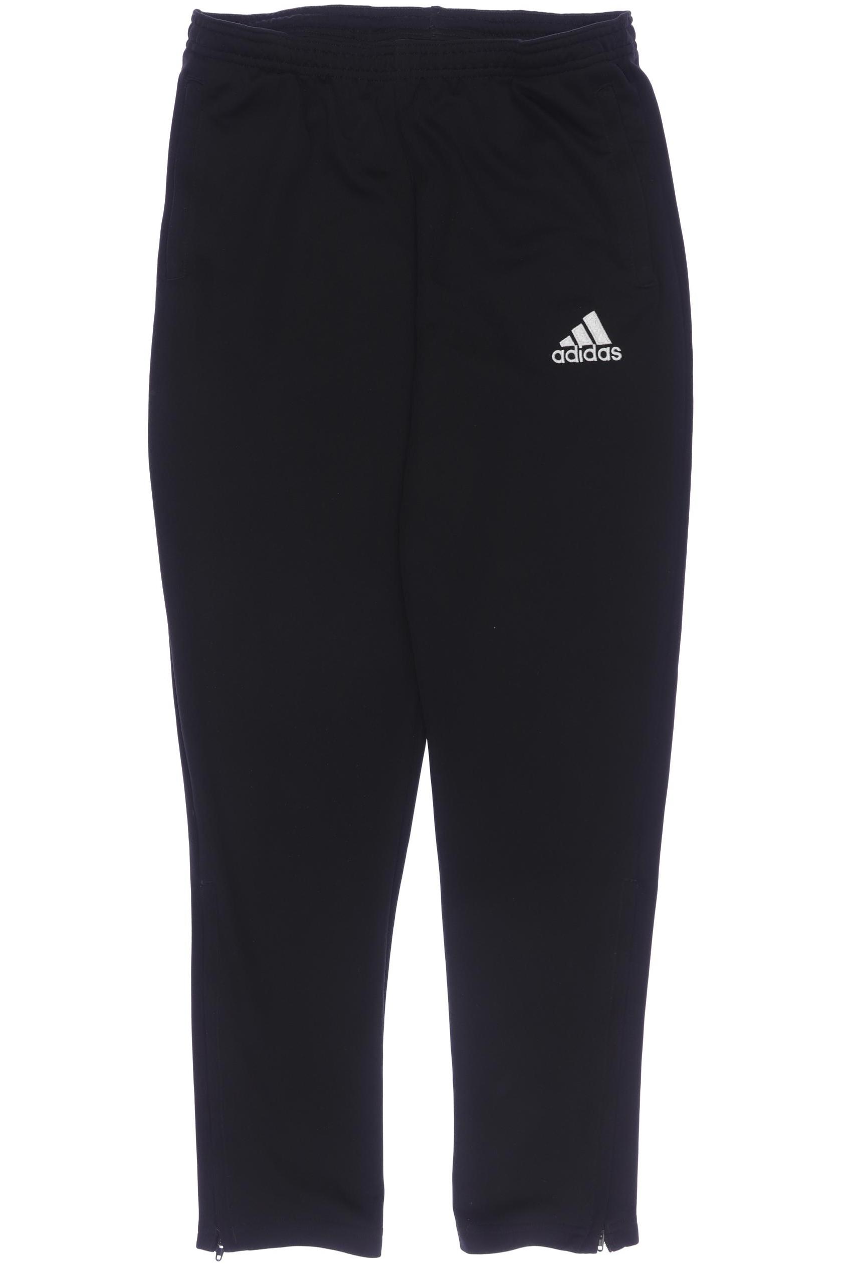 

adidas Herren Stoffhose, schwarz, Gr. 164