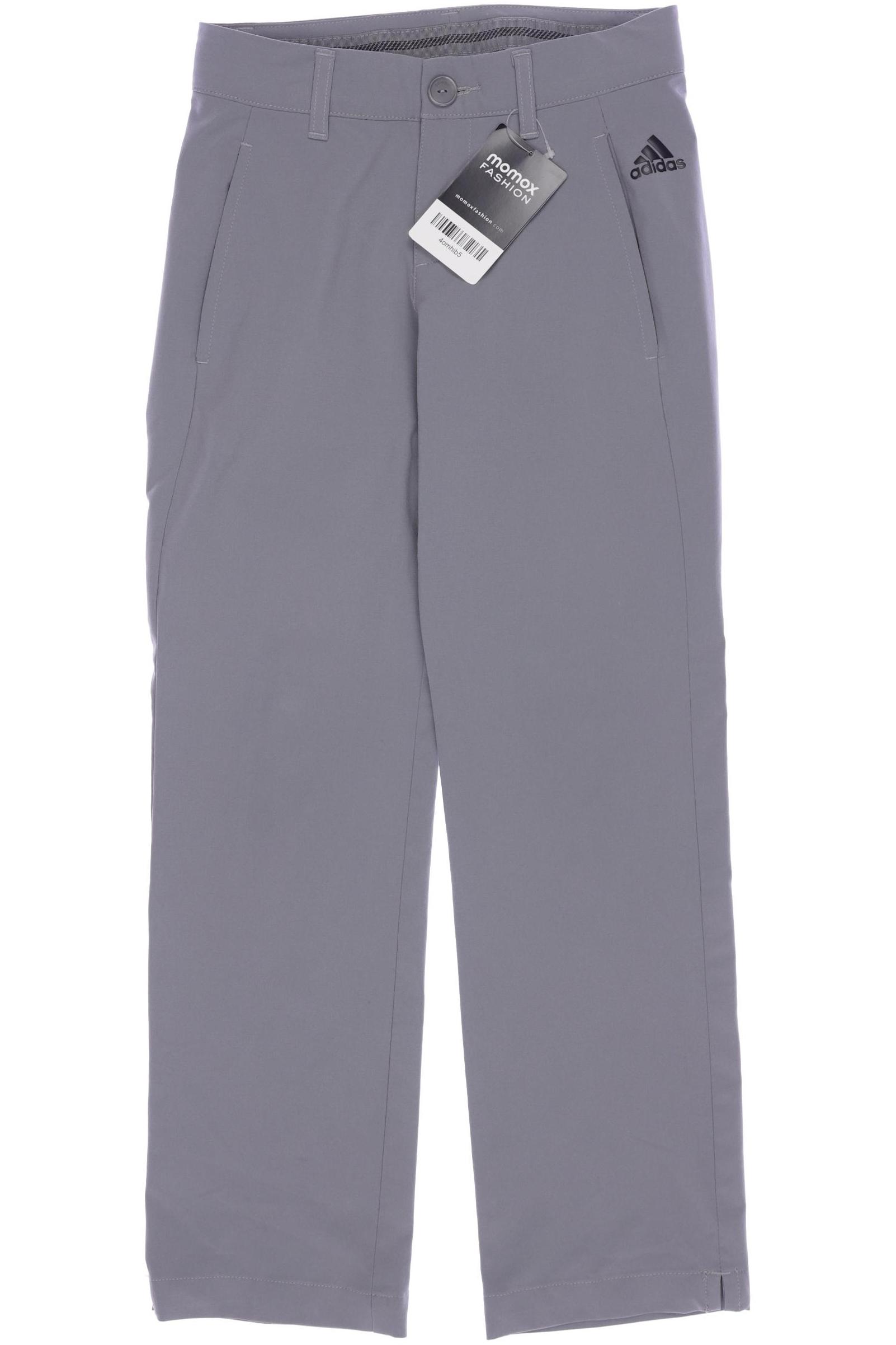 

adidas Herren Stoffhose, grau, Gr. 128