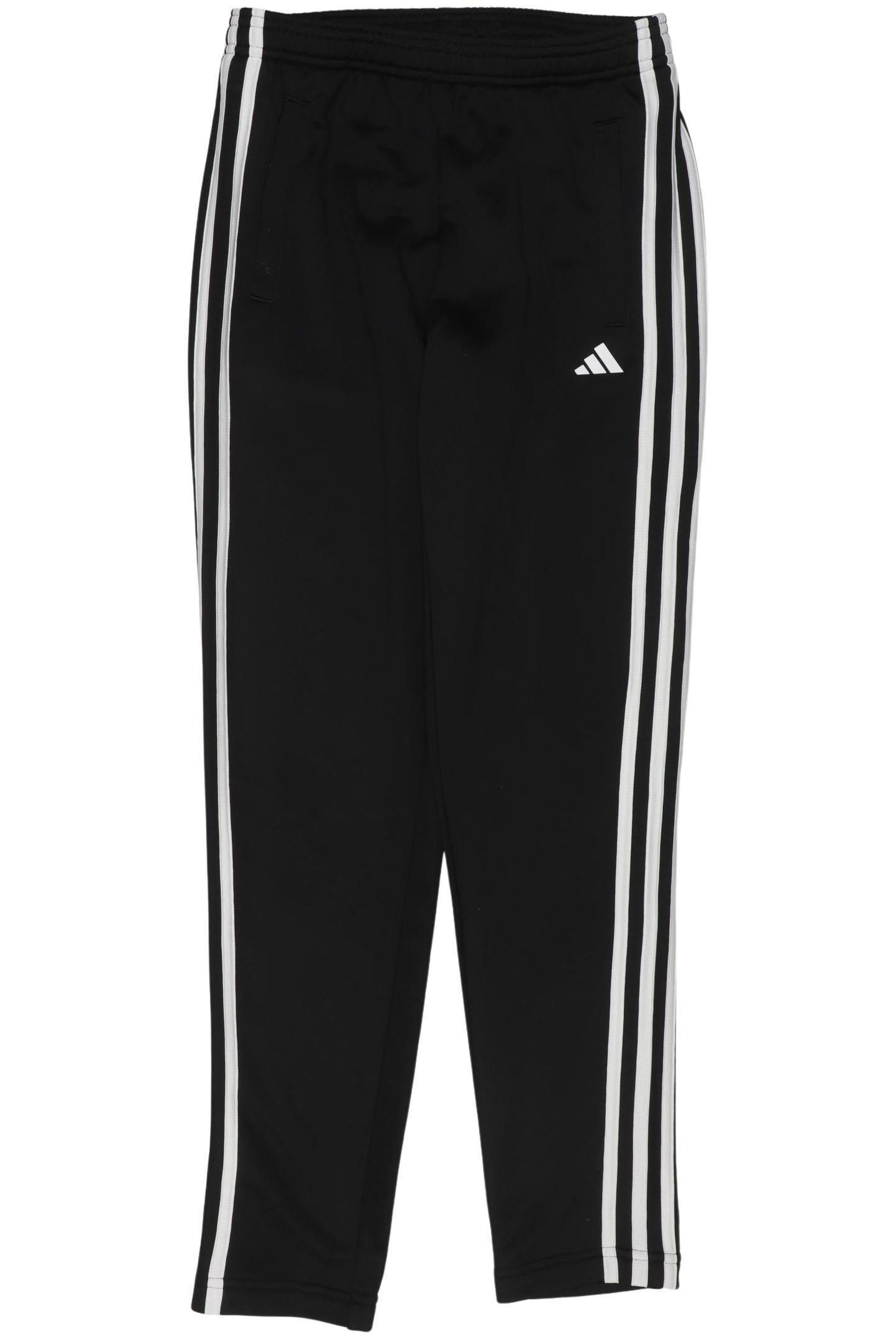 

adidas Jungen Stoffhose, schwarz, Gr. 152
