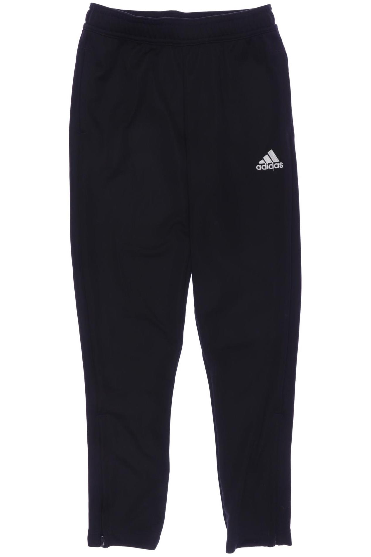 

adidas Herren Stoffhose, schwarz, Gr. 140