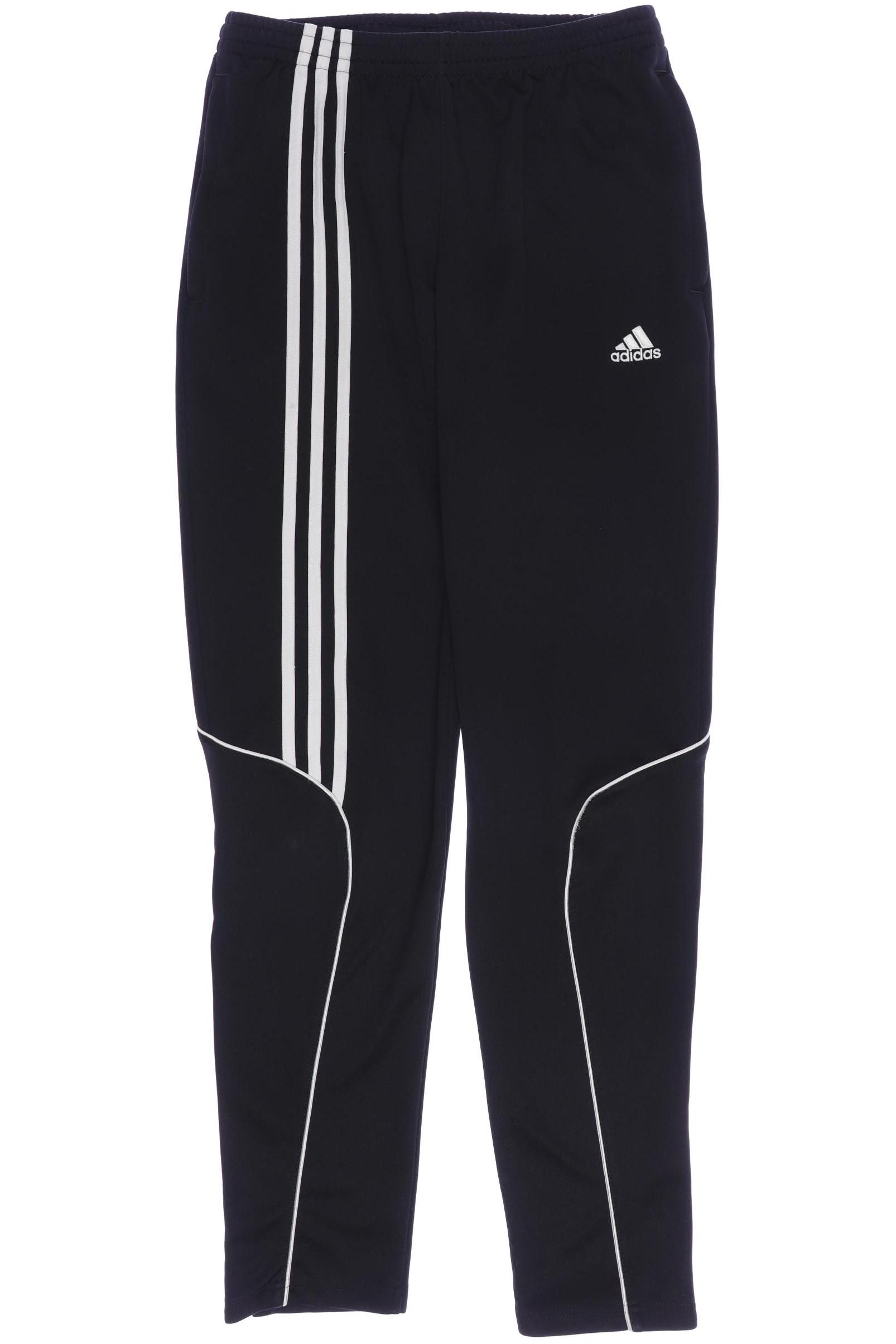 

adidas Herren Stoffhose, schwarz, Gr. 176