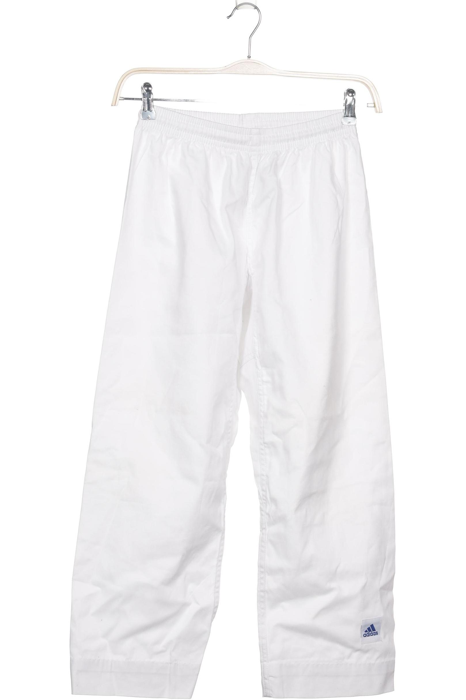 

adidas Herren Stoffhose, weiß, Gr. 158