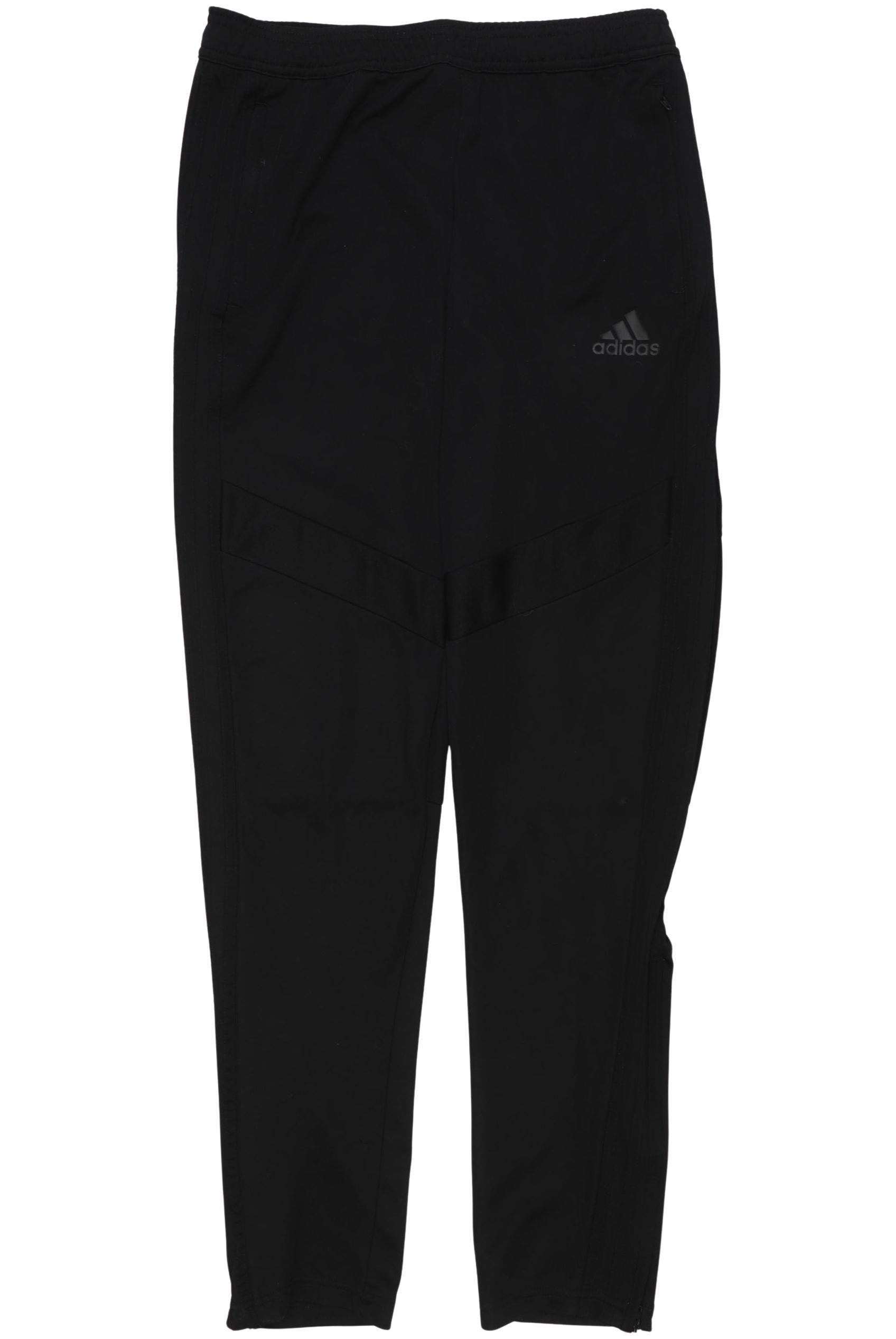

adidas Jungen Stoffhose, schwarz, Gr. 176