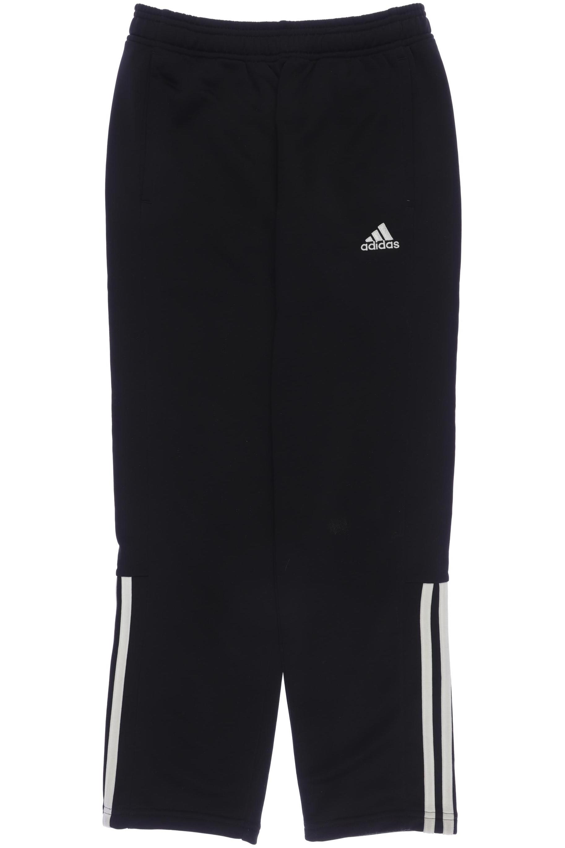 

adidas Herren Stoffhose, schwarz, Gr. 152