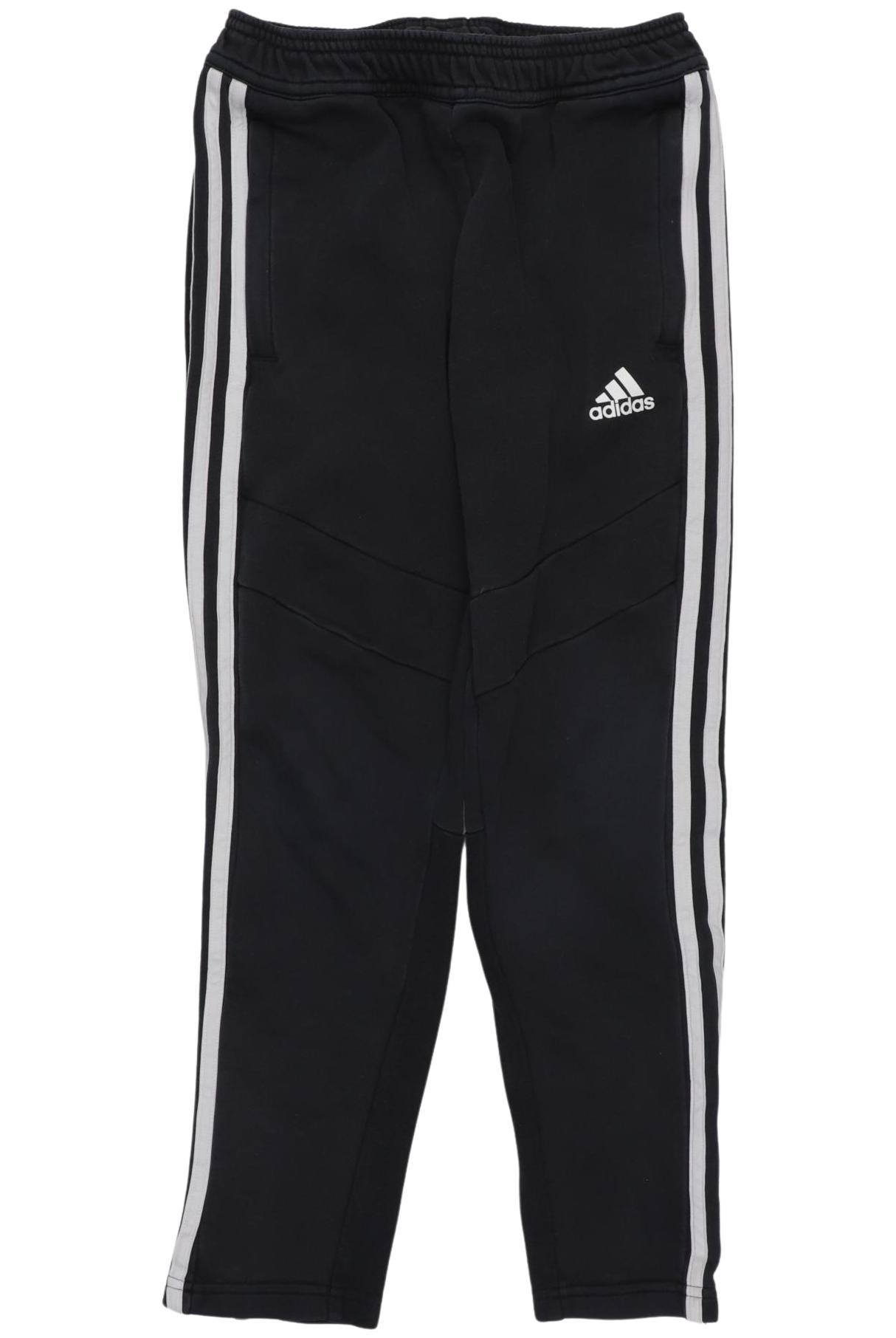 

adidas Herren Stoffhose, schwarz, Gr. 140