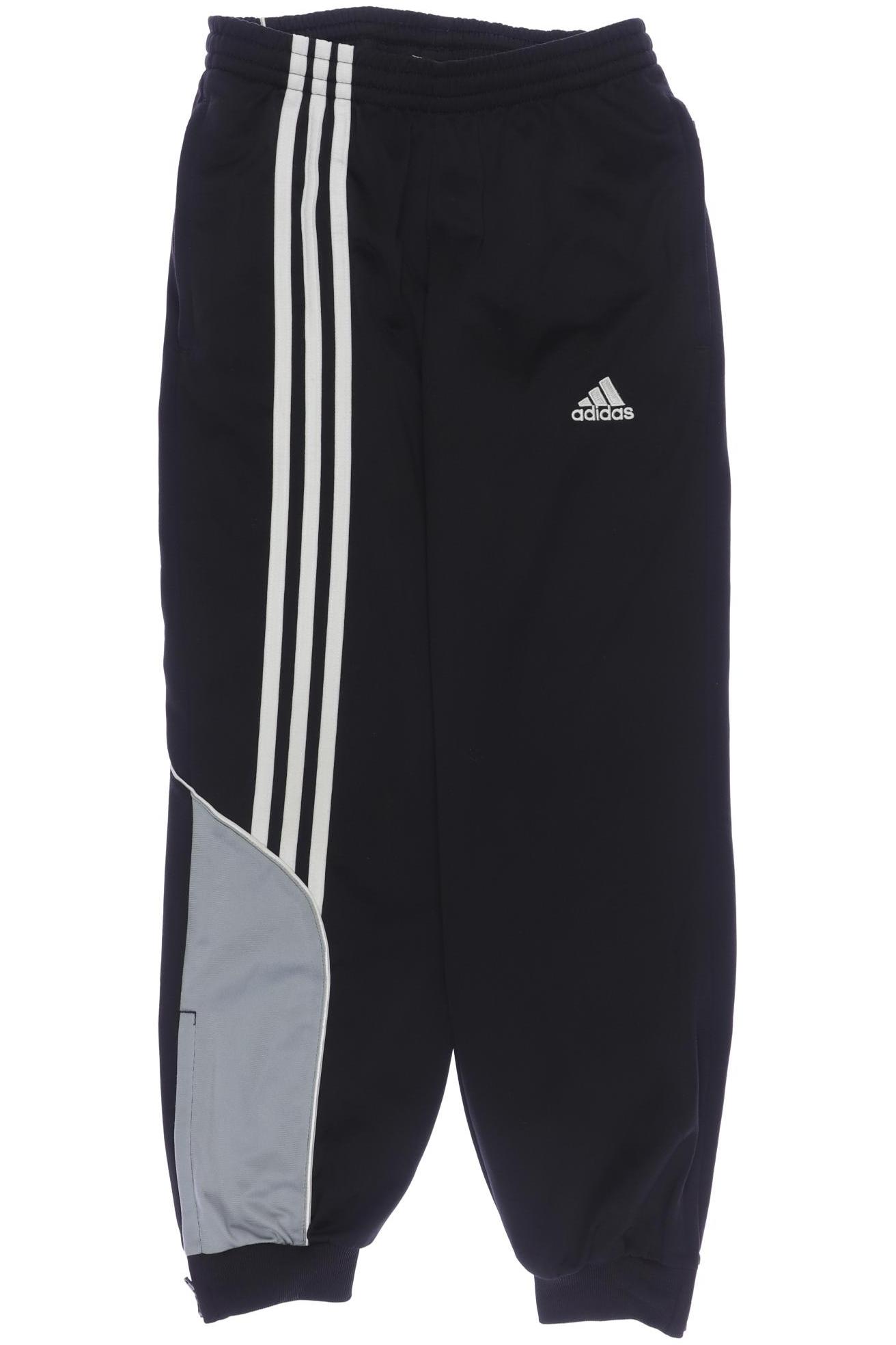 

adidas Herren Stoffhose, schwarz, Gr. 140