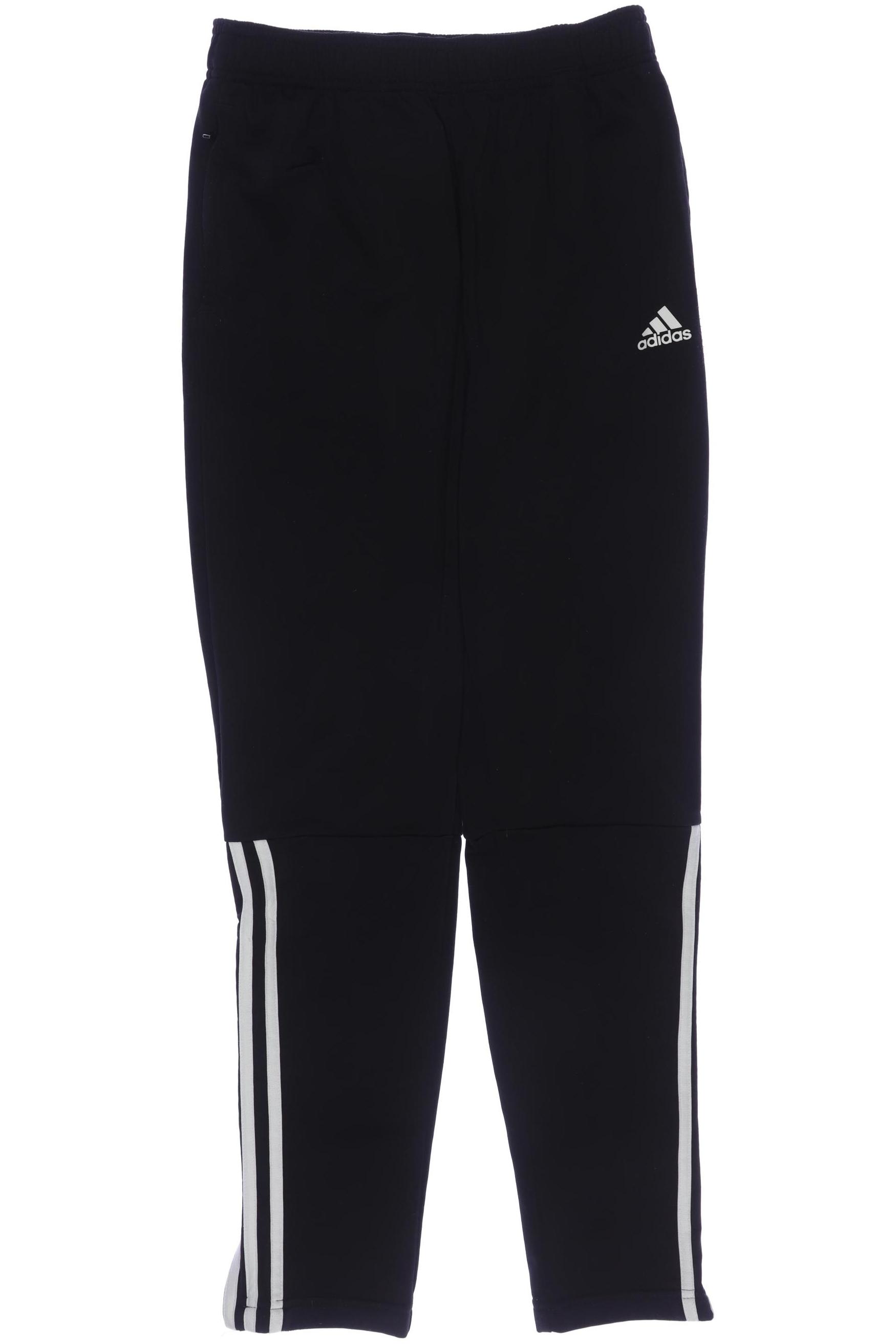 

adidas Jungen Stoffhose, schwarz