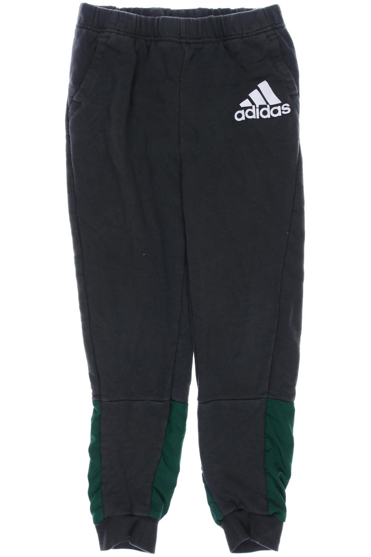 

adidas Herren Stoffhose, grau, Gr. 164