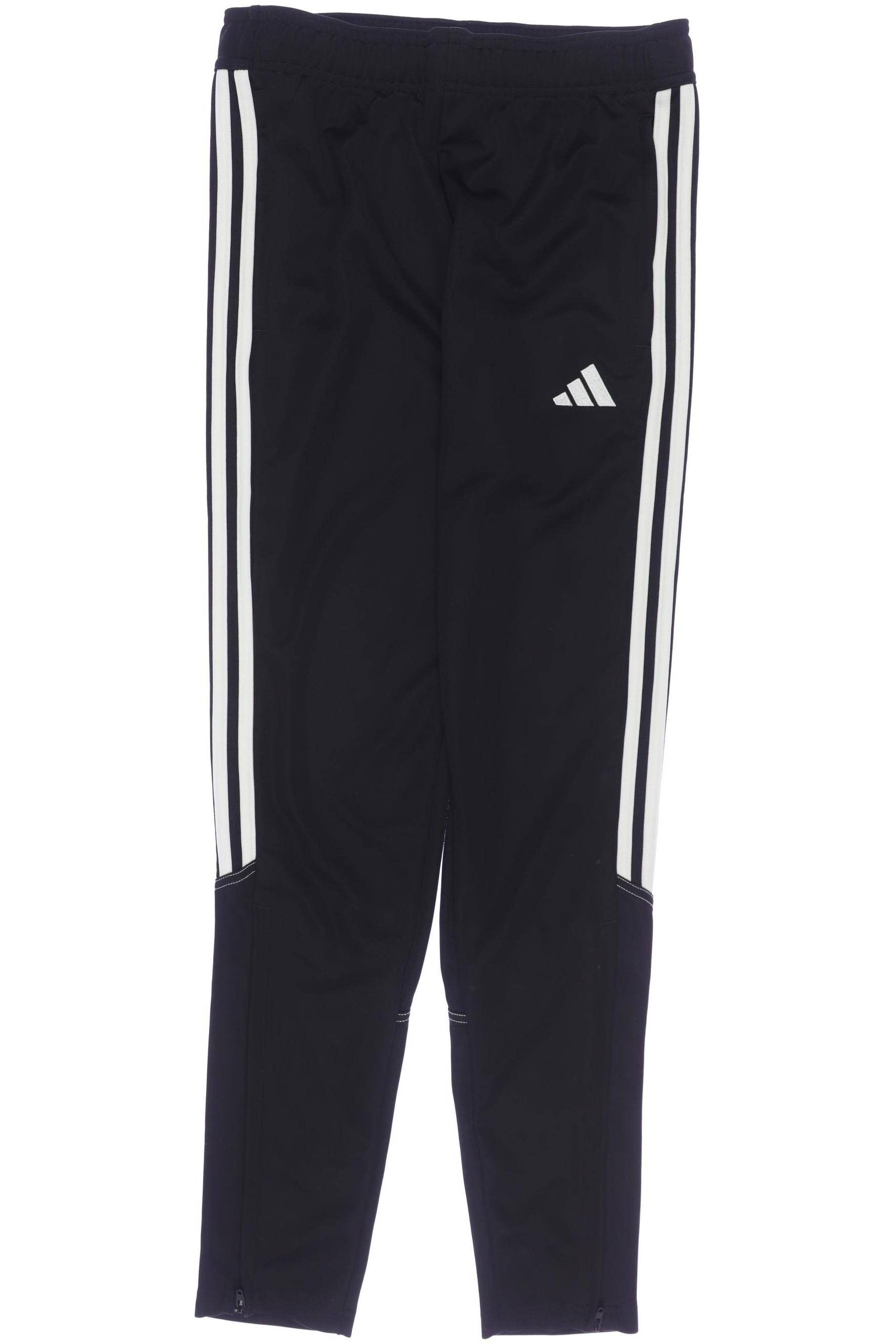 

adidas Herren Stoffhose, schwarz, Gr. 164