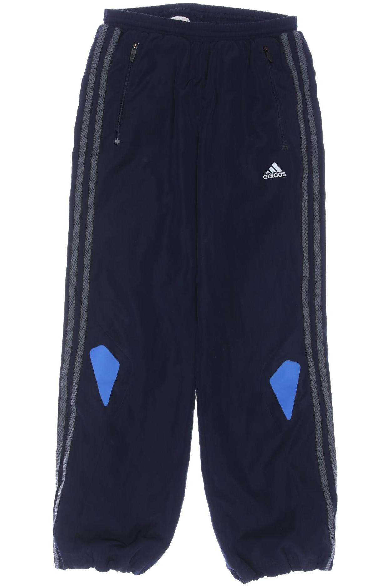 

adidas Herren Stoffhose, marineblau, Gr. 140