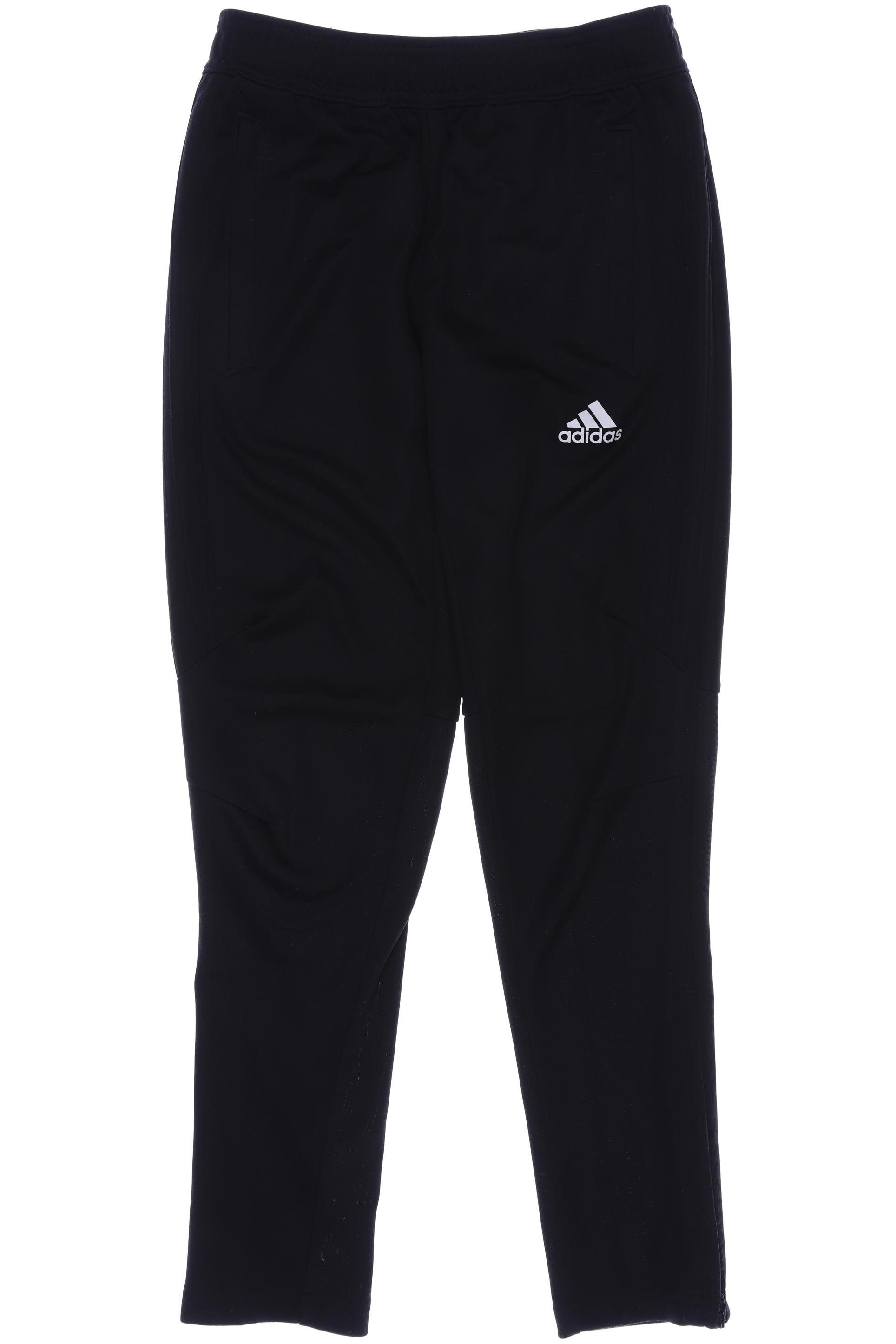 

adidas Herren Stoffhose, schwarz, Gr. 140