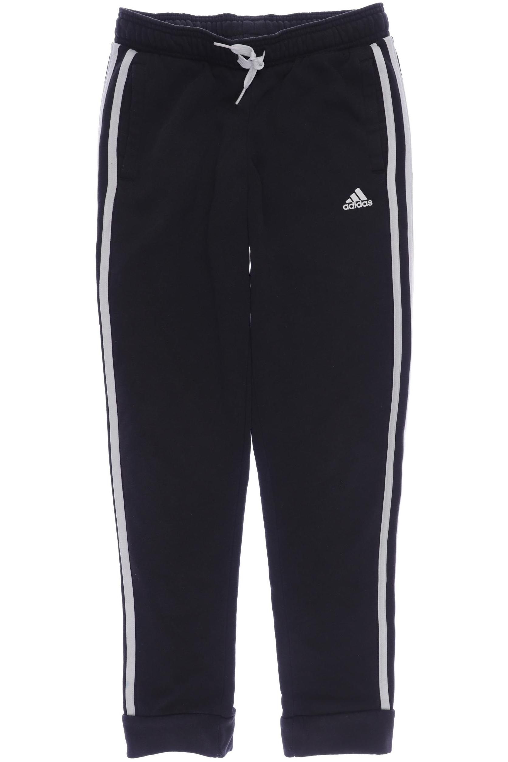 

adidas Herren Stoffhose, schwarz, Gr. 152