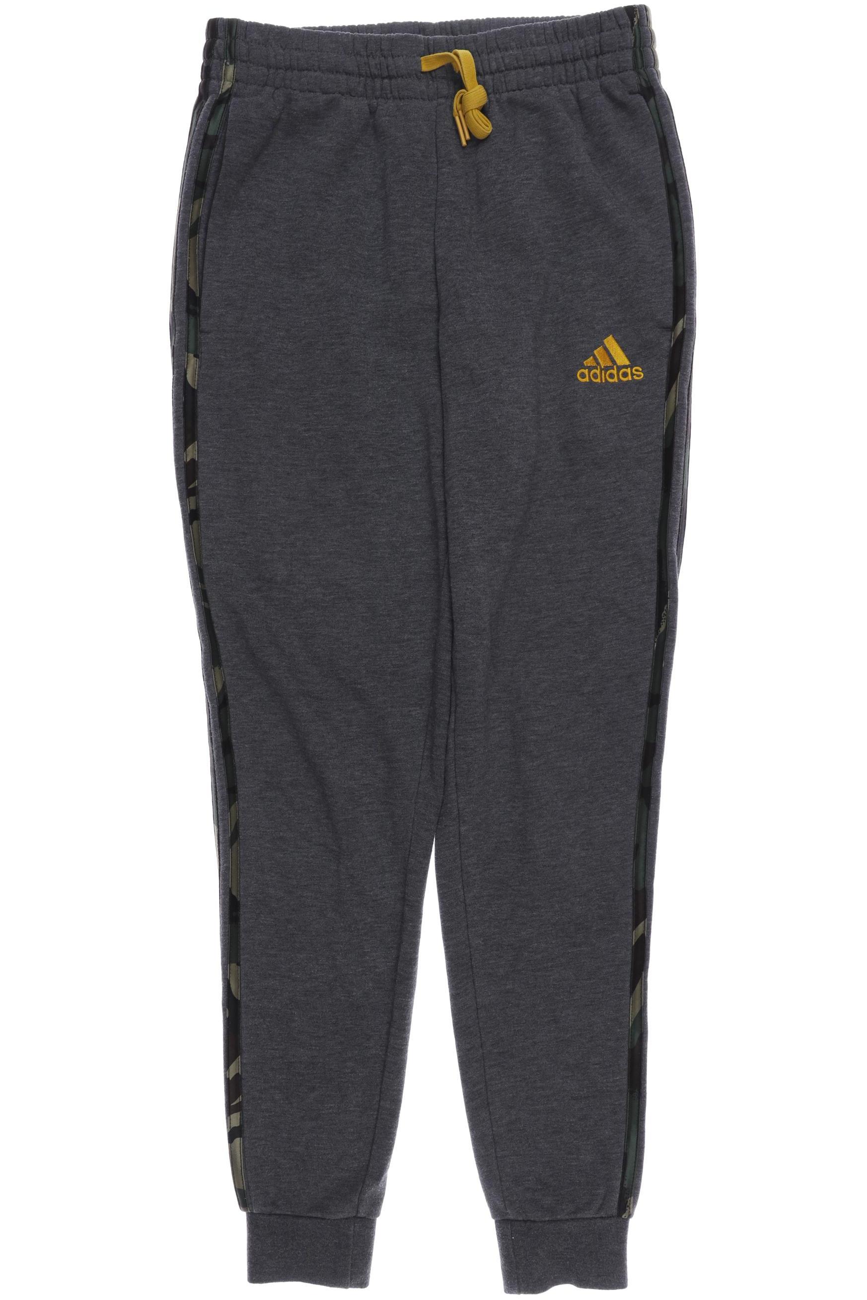 

adidas Herren Stoffhose, grau, Gr. 158