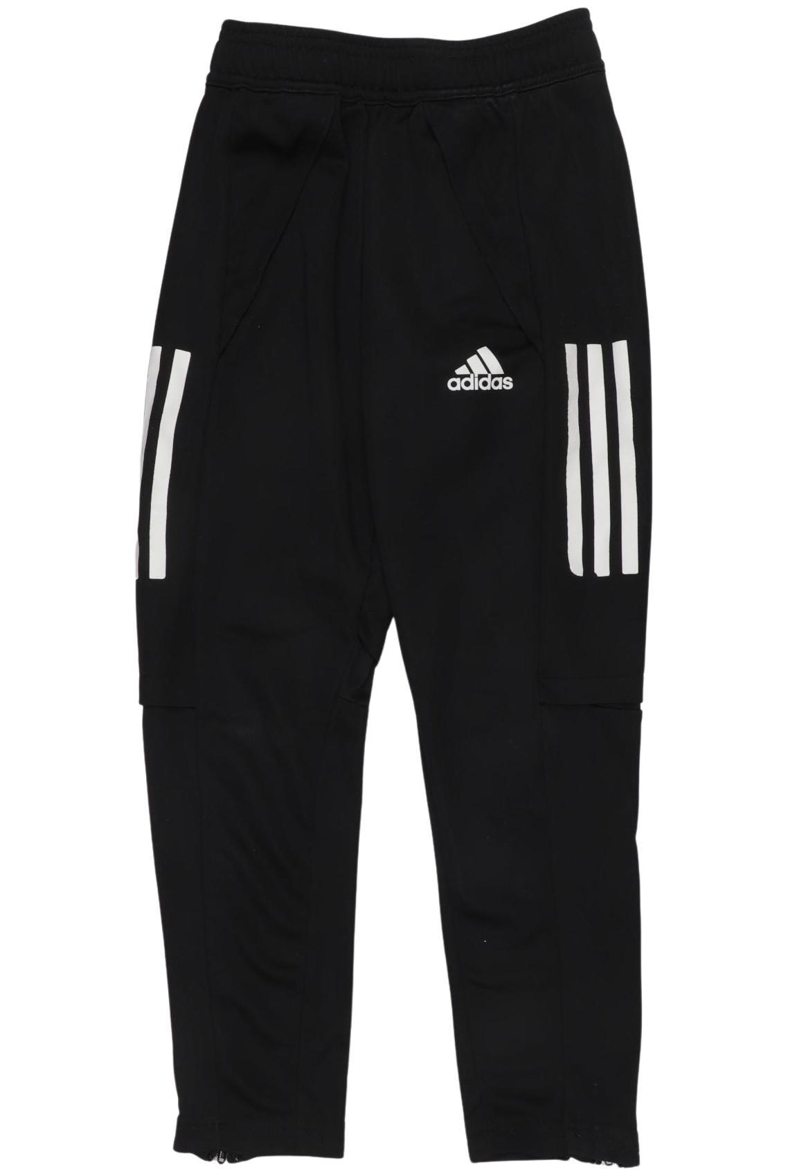 

adidas Herren Stoffhose, schwarz, Gr. 128