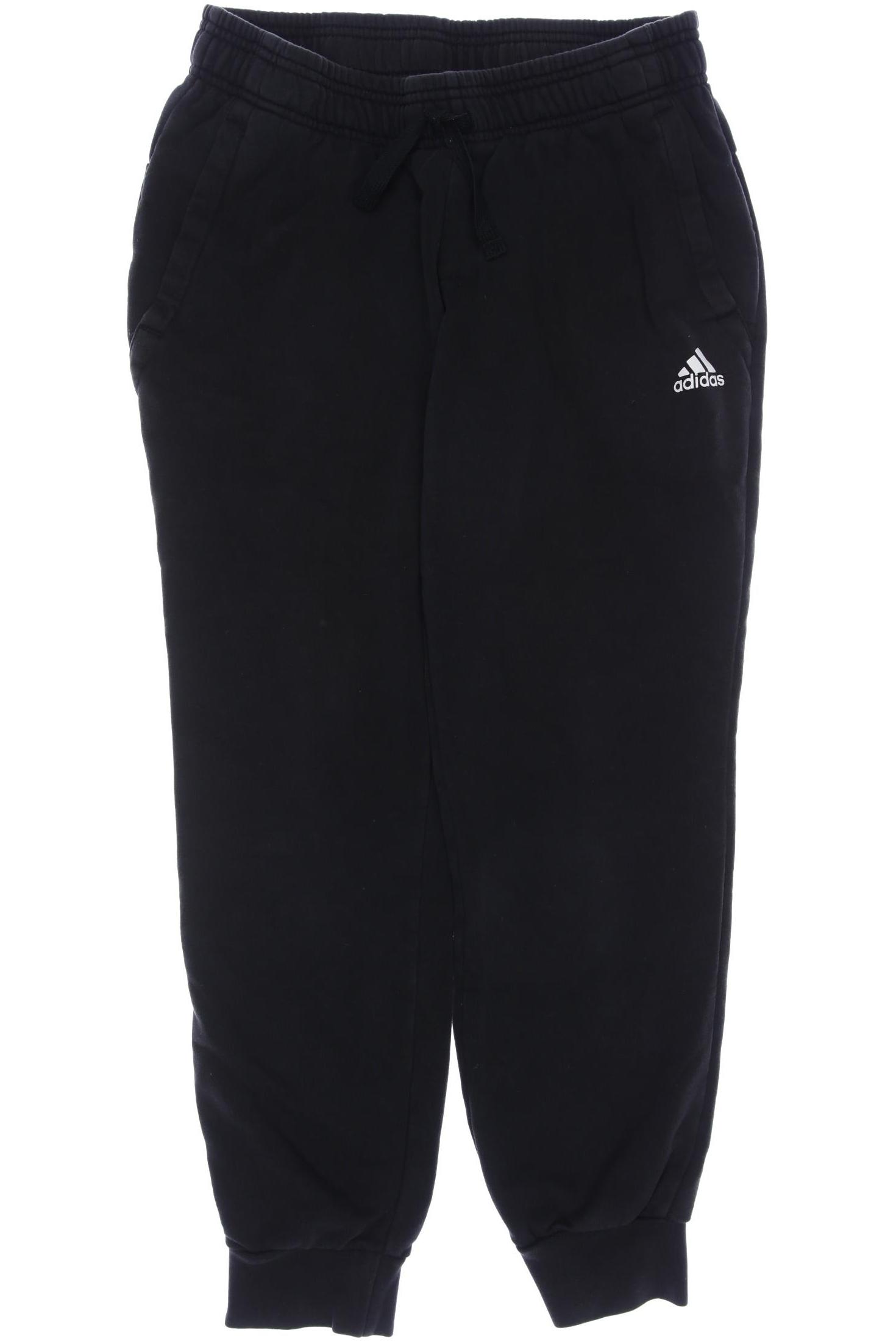 

adidas Herren Stoffhose, schwarz, Gr. 152