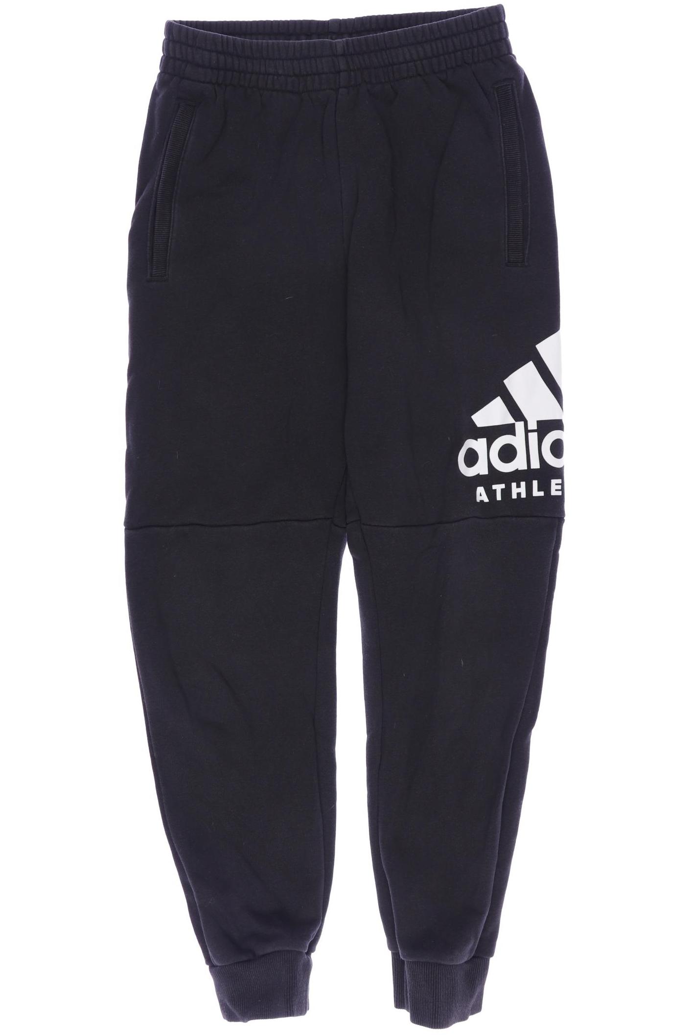

adidas Herren Stoffhose, schwarz, Gr. 152