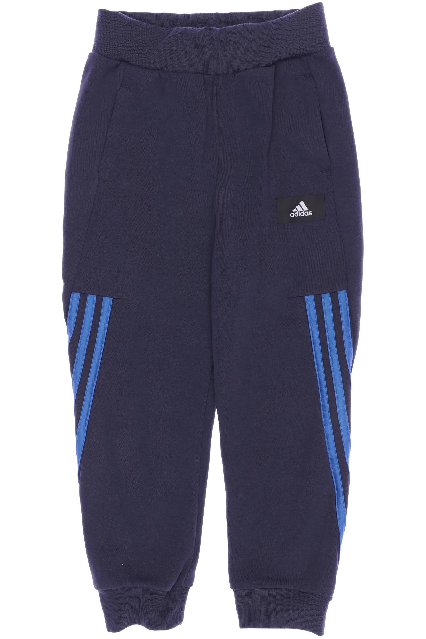 

adidas Jungen Stoffhose, grau, Gr. 128