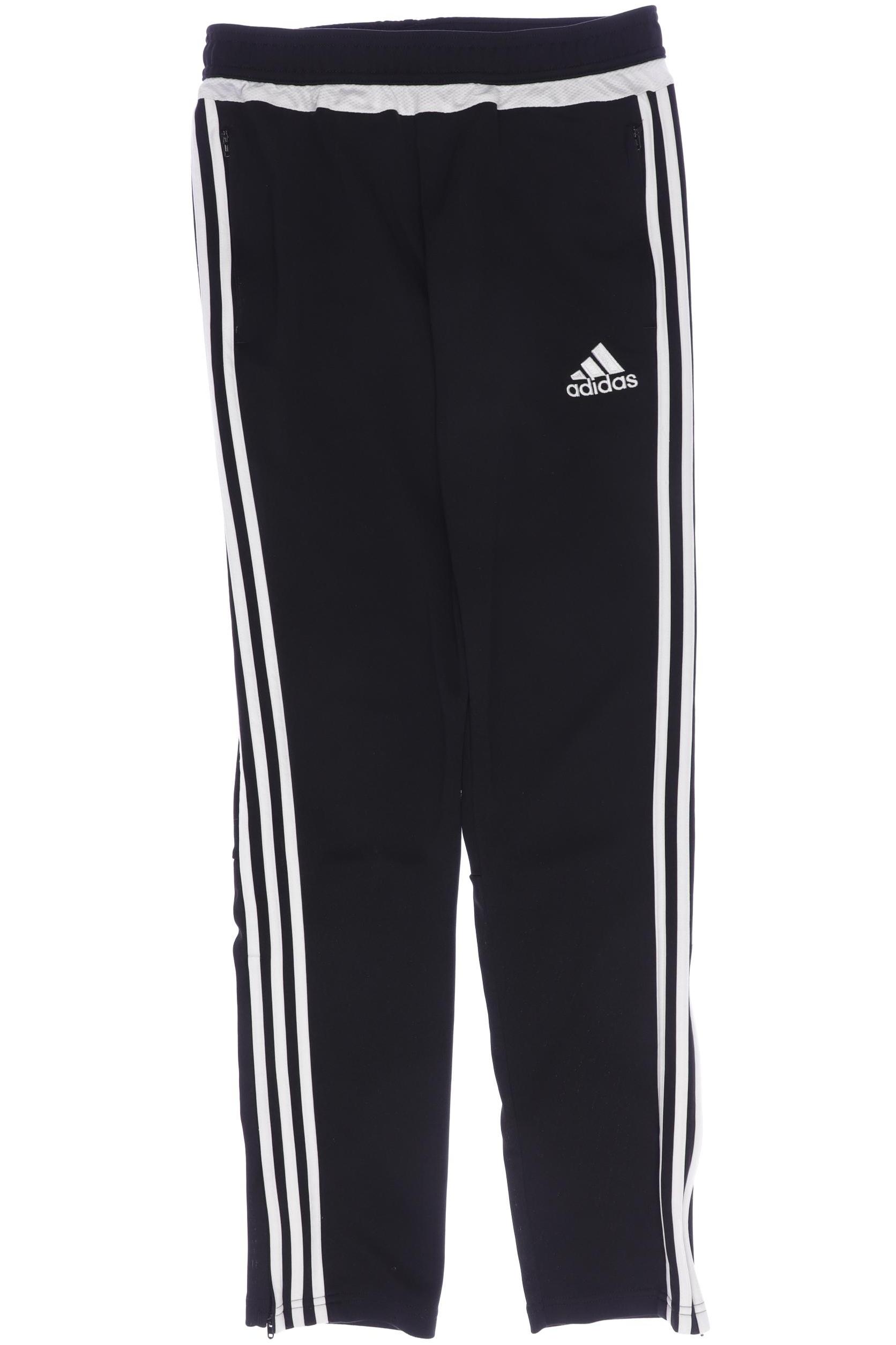 

adidas Herren Stoffhose, schwarz, Gr. 176