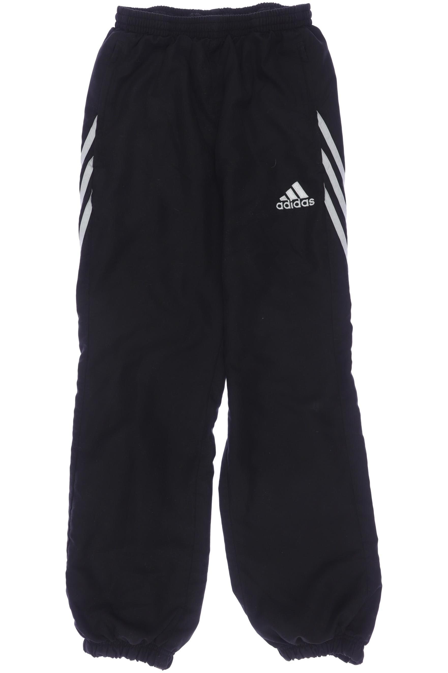

adidas Herren Stoffhose, schwarz, Gr. 164