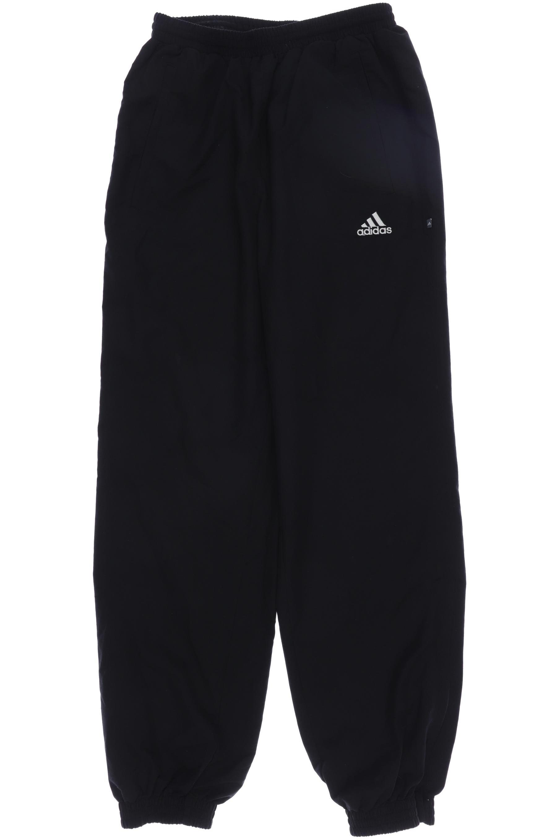 

adidas Herren Stoffhose, schwarz, Gr. 164