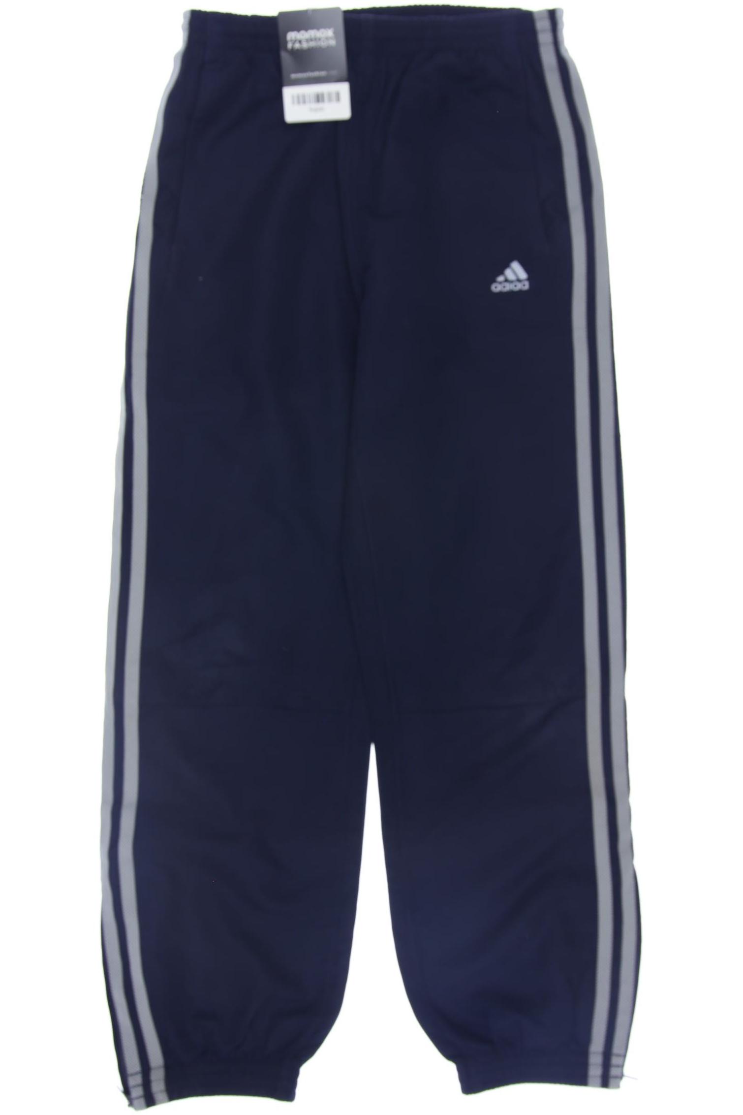 

adidas Herren Stoffhose, marineblau, Gr. 140