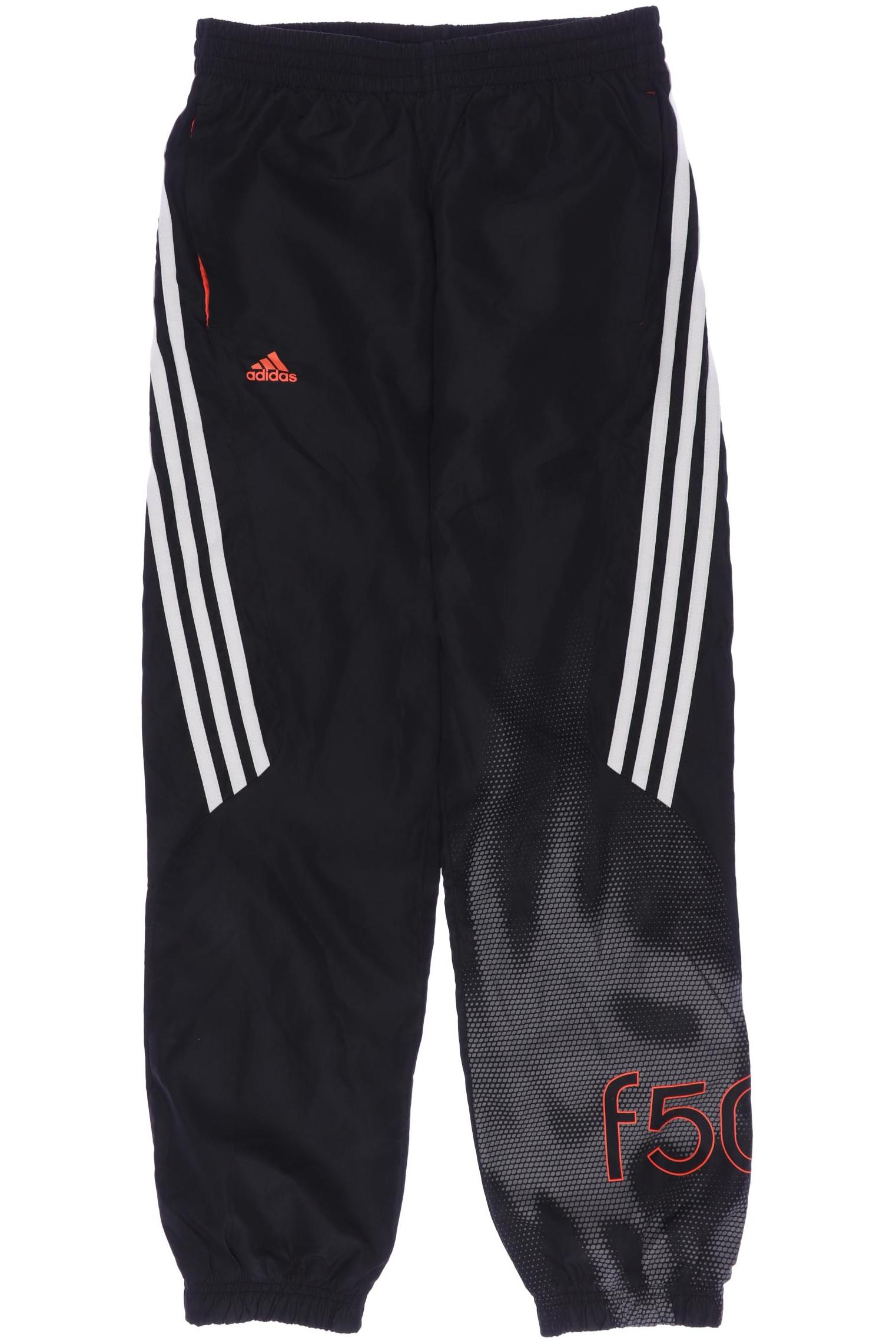 

adidas Herren Stoffhose, schwarz, Gr. 152