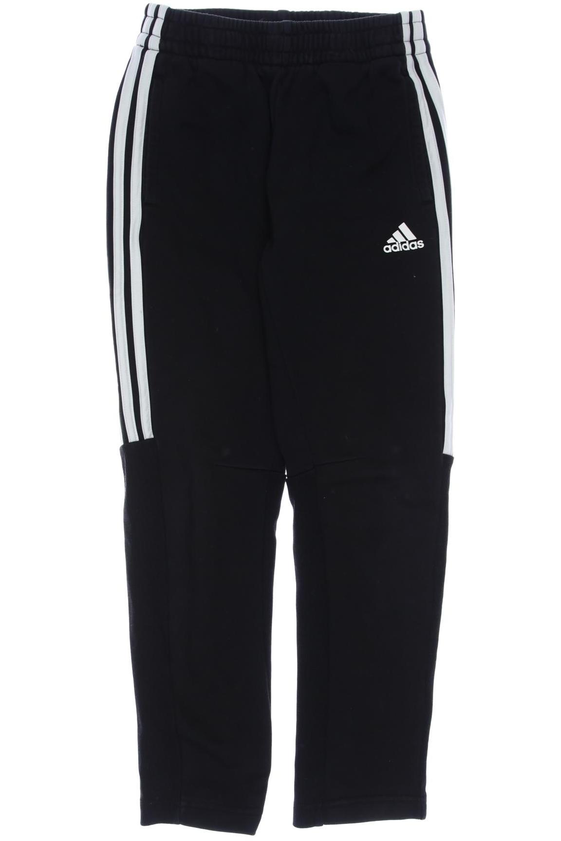 

adidas Herren Stoffhose, schwarz, Gr. 140