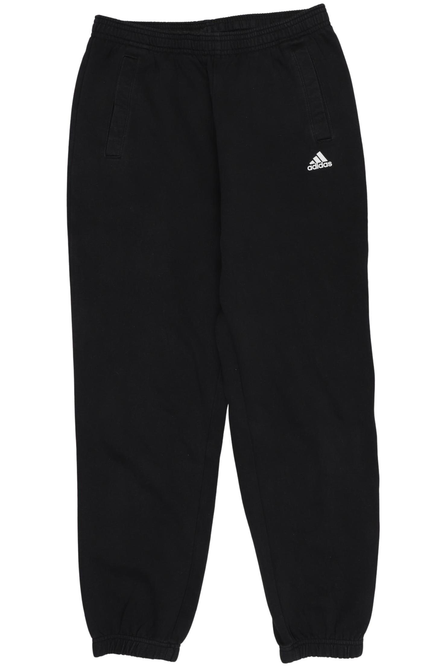 

adidas Herren Stoffhose, schwarz, Gr. 164