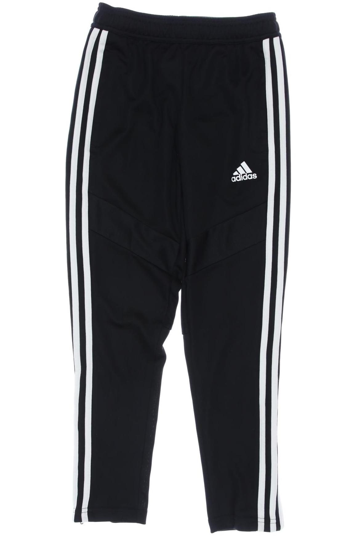 

adidas Herren Stoffhose, schwarz, Gr. 140