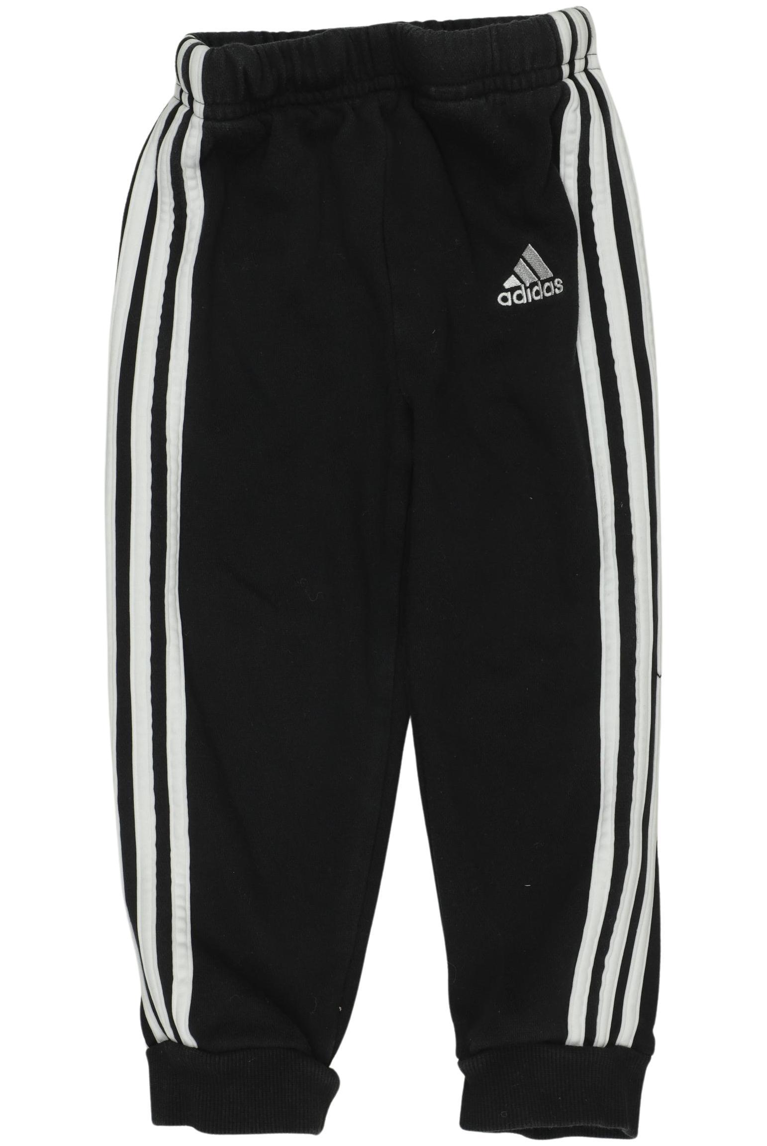 

adidas Jungen Stoffhose, schwarz, Gr. 92