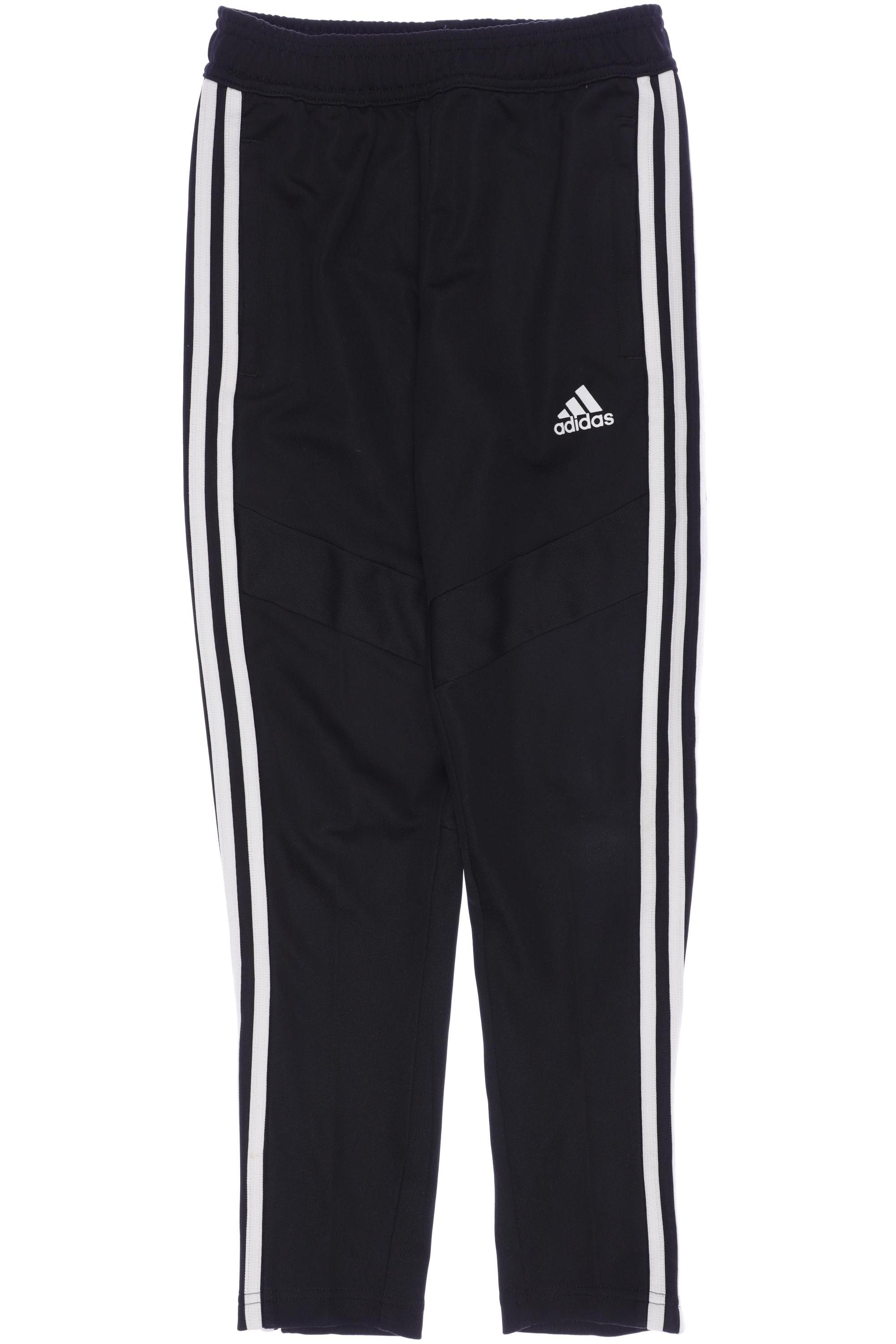 

adidas Herren Stoffhose, schwarz, Gr. 140